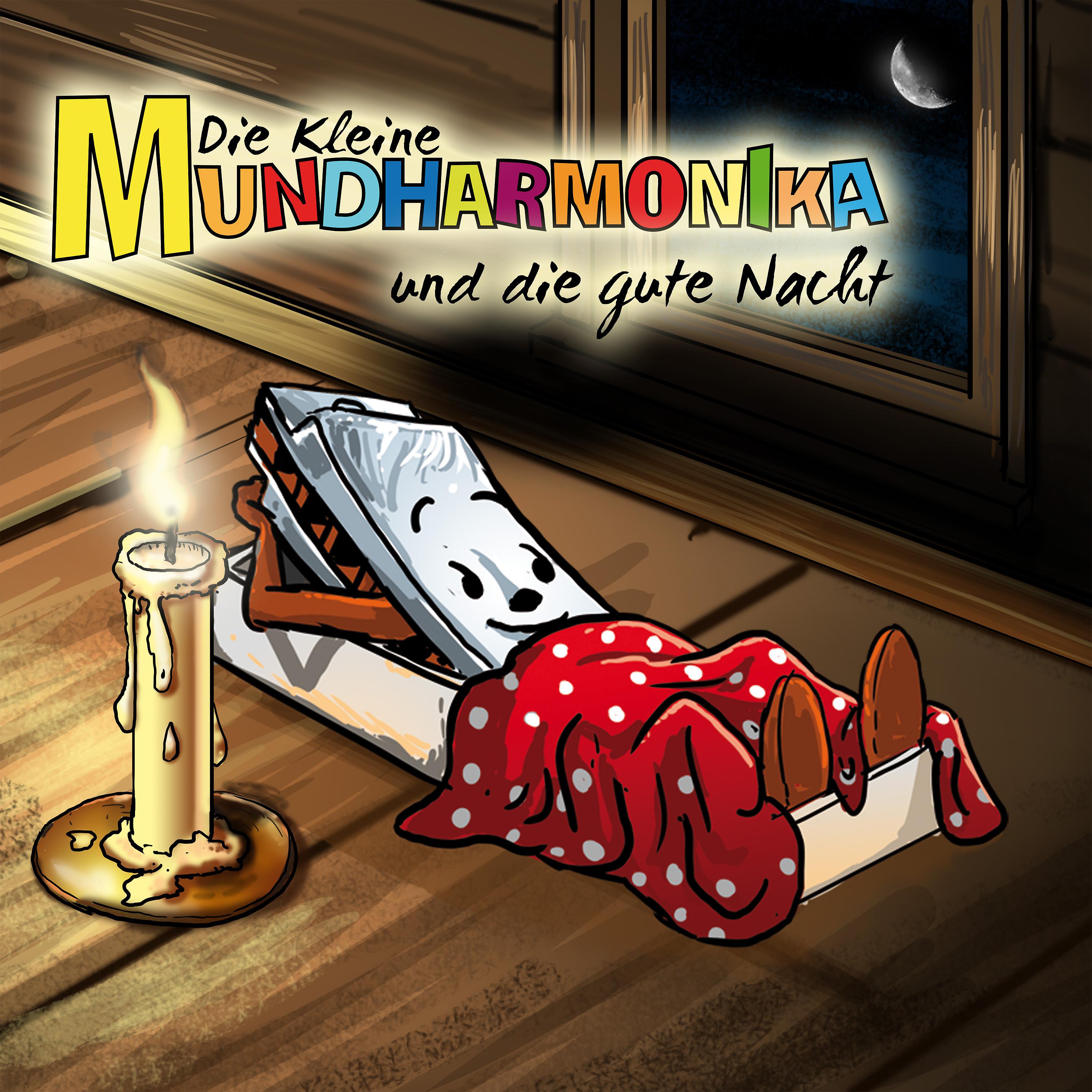 Постер альбома Die kleine Mundharmonika und die gute Nacht - Das Hörbuch