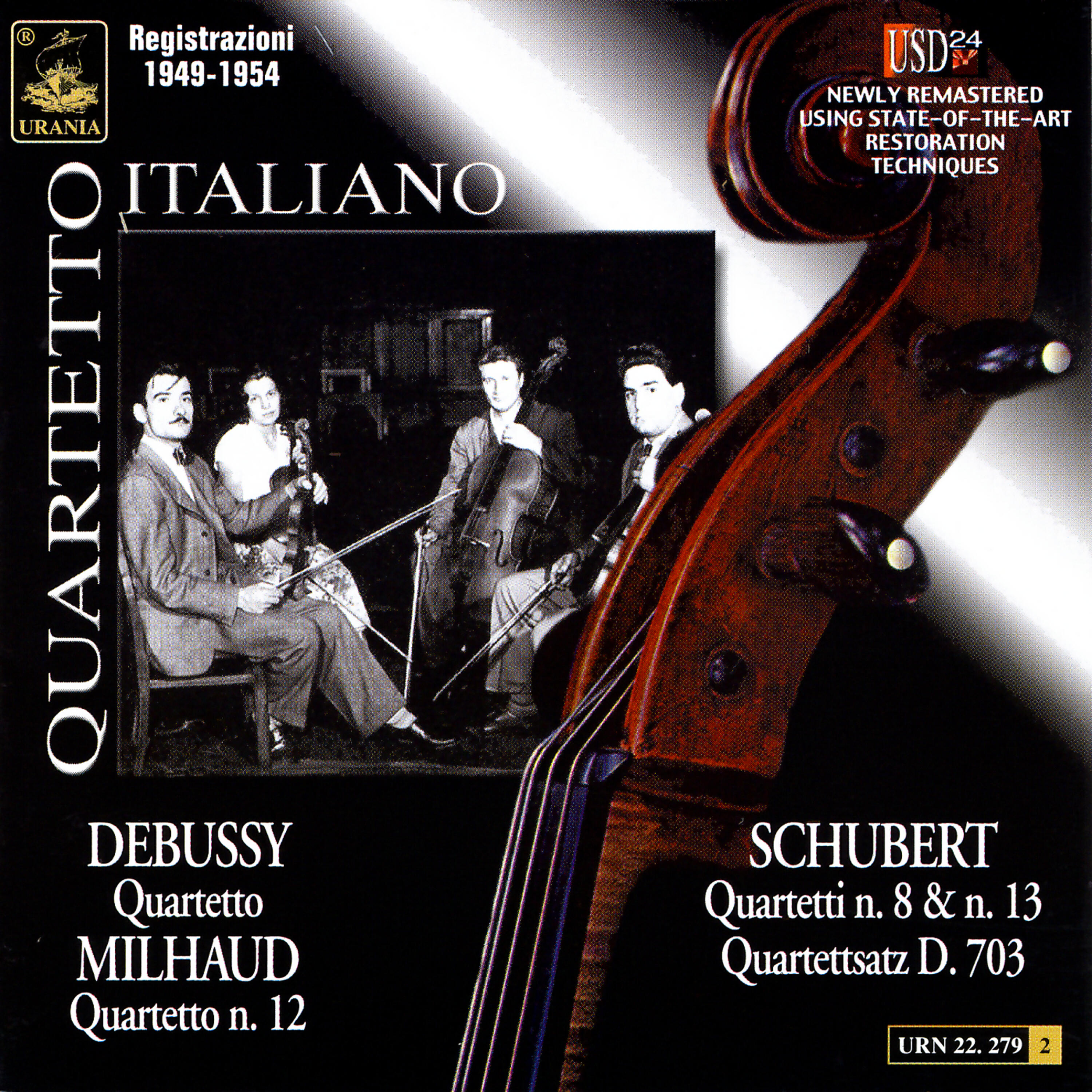 Quartetto Italiano - Quartet in A Minor, Op.29 No.1 D. 804 - 