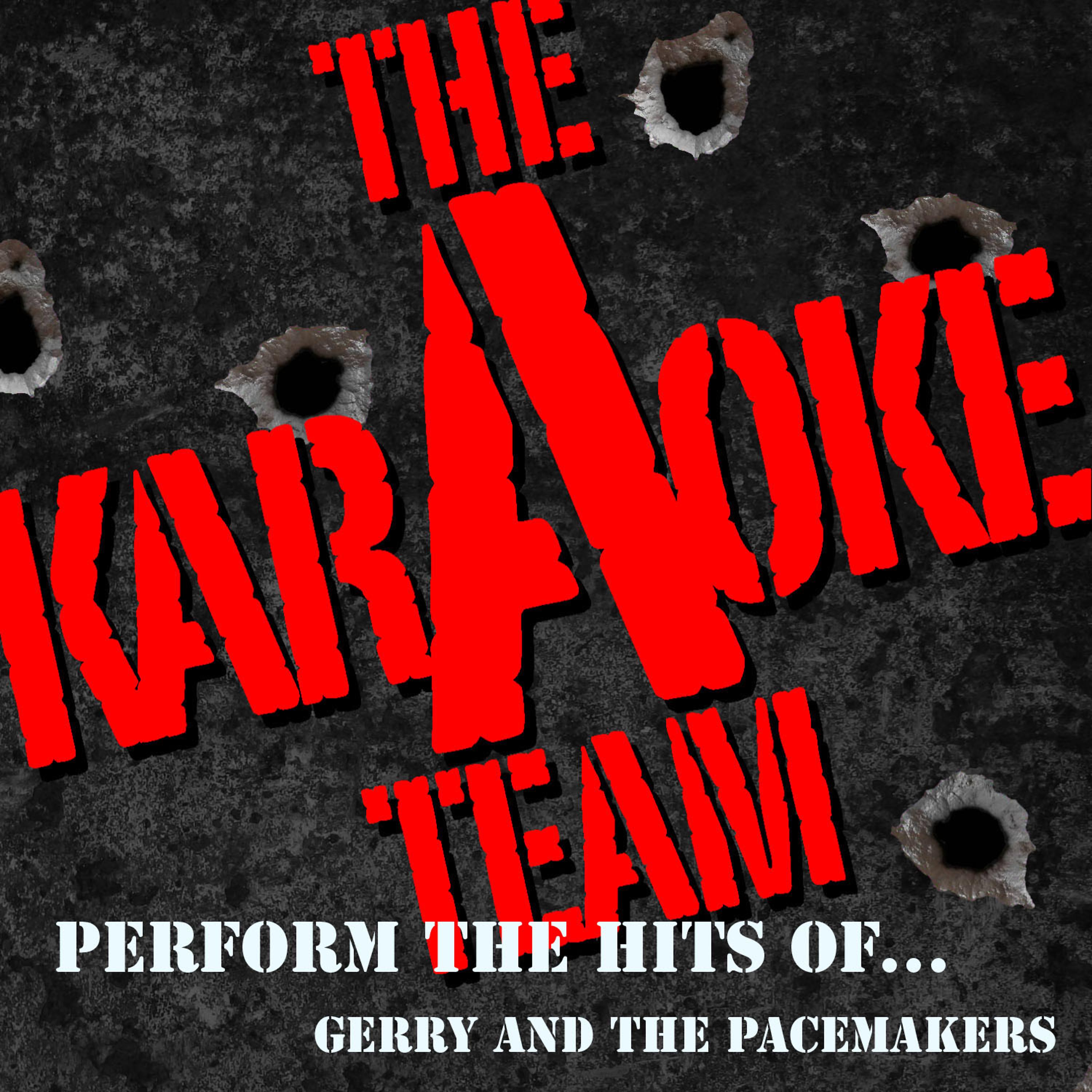 Постер альбома The Karaoke a Team Perform the Hits of Gerry and the Pacemakers