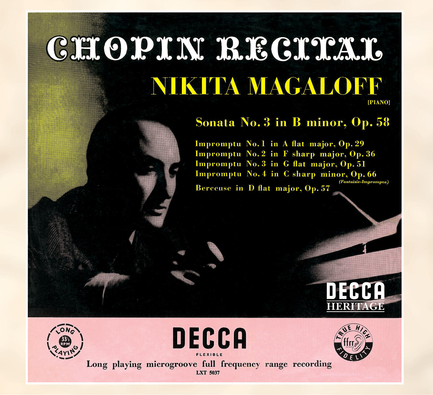 Nikita Magaloff - Chopin: Piano Sonata No.3 in B minor, Op.58 - 3. Largo