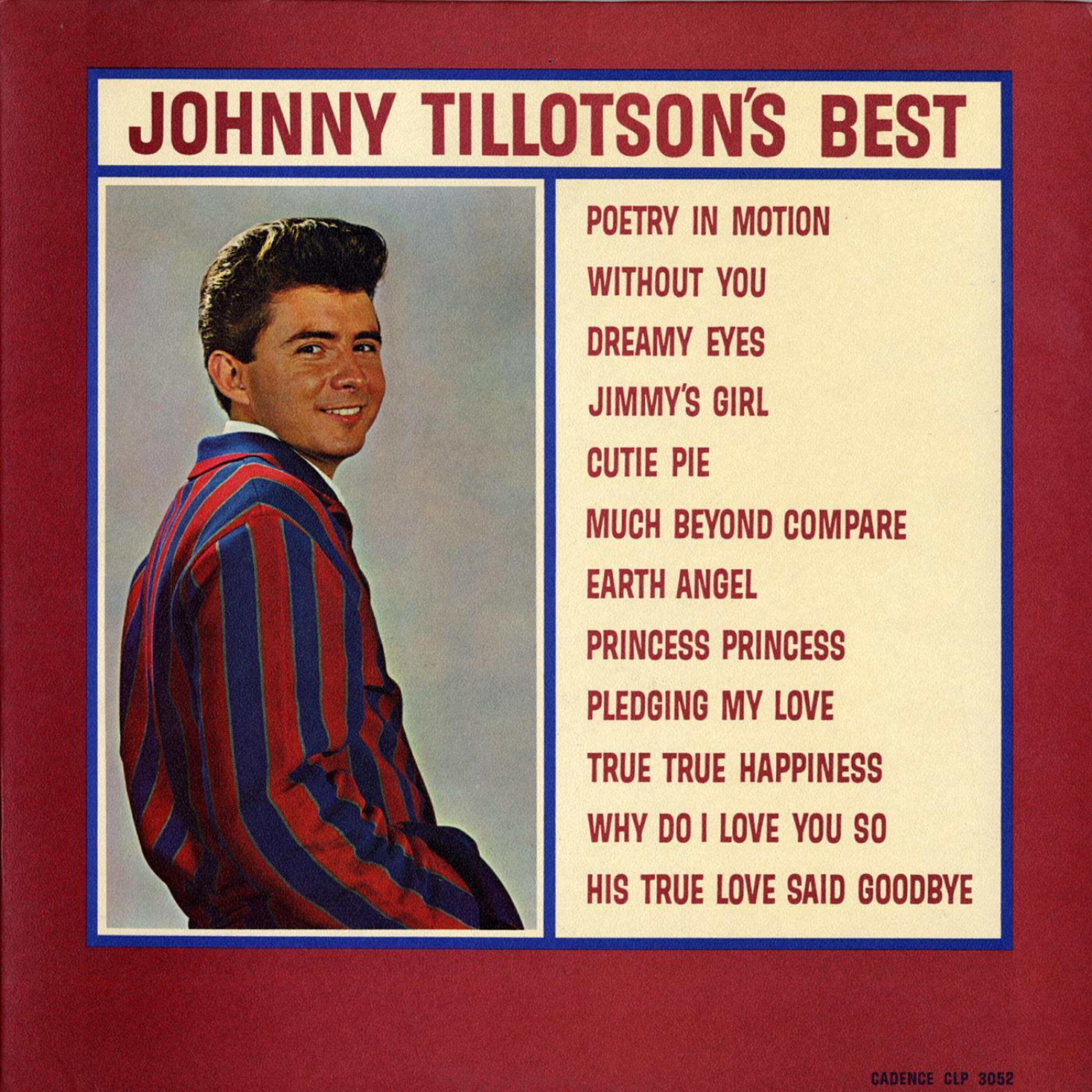 Johnny Tillotson - Earth Angel (1960 #57 Billboard chart hit)