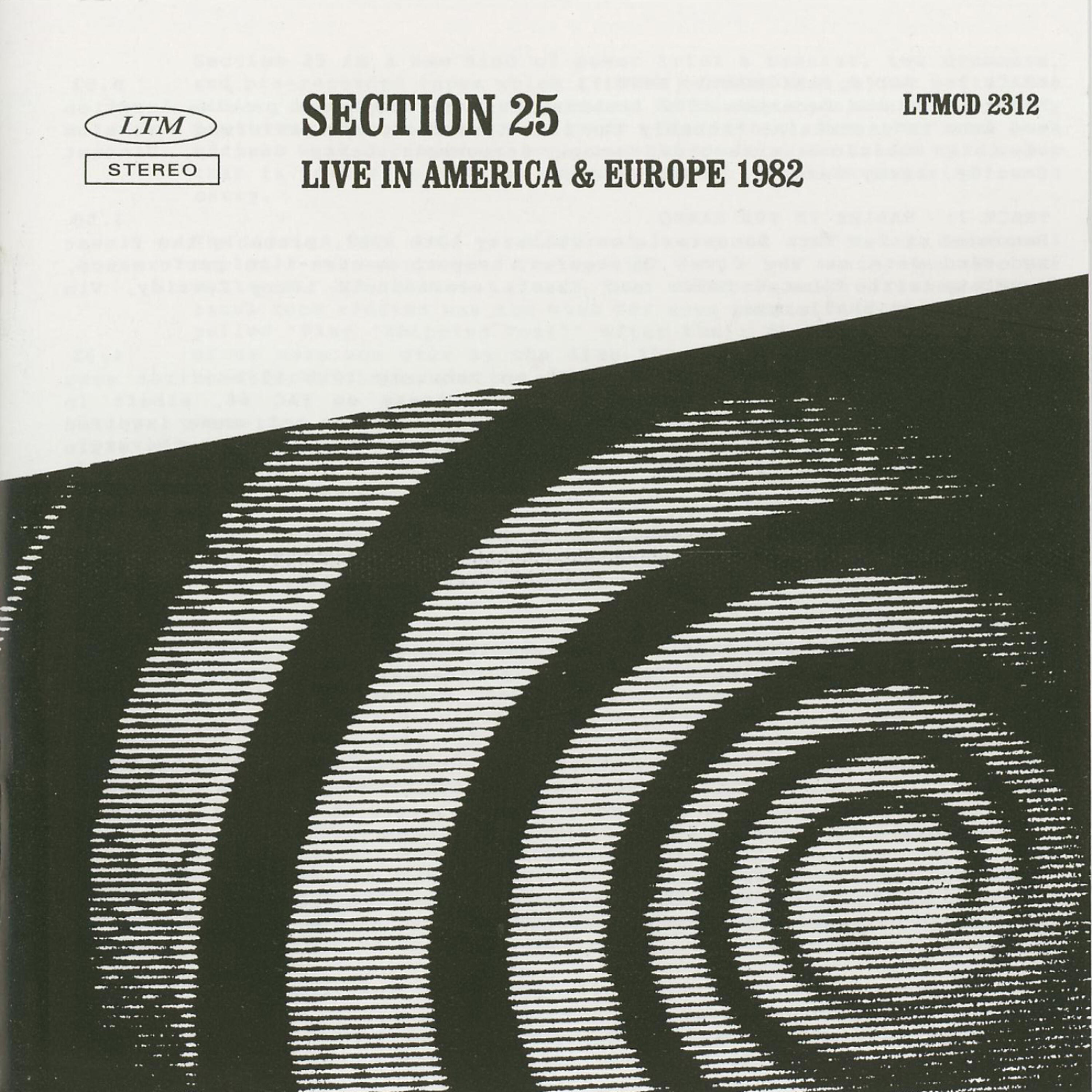 Section 25 - Babies In The Bardo (Live 1982)