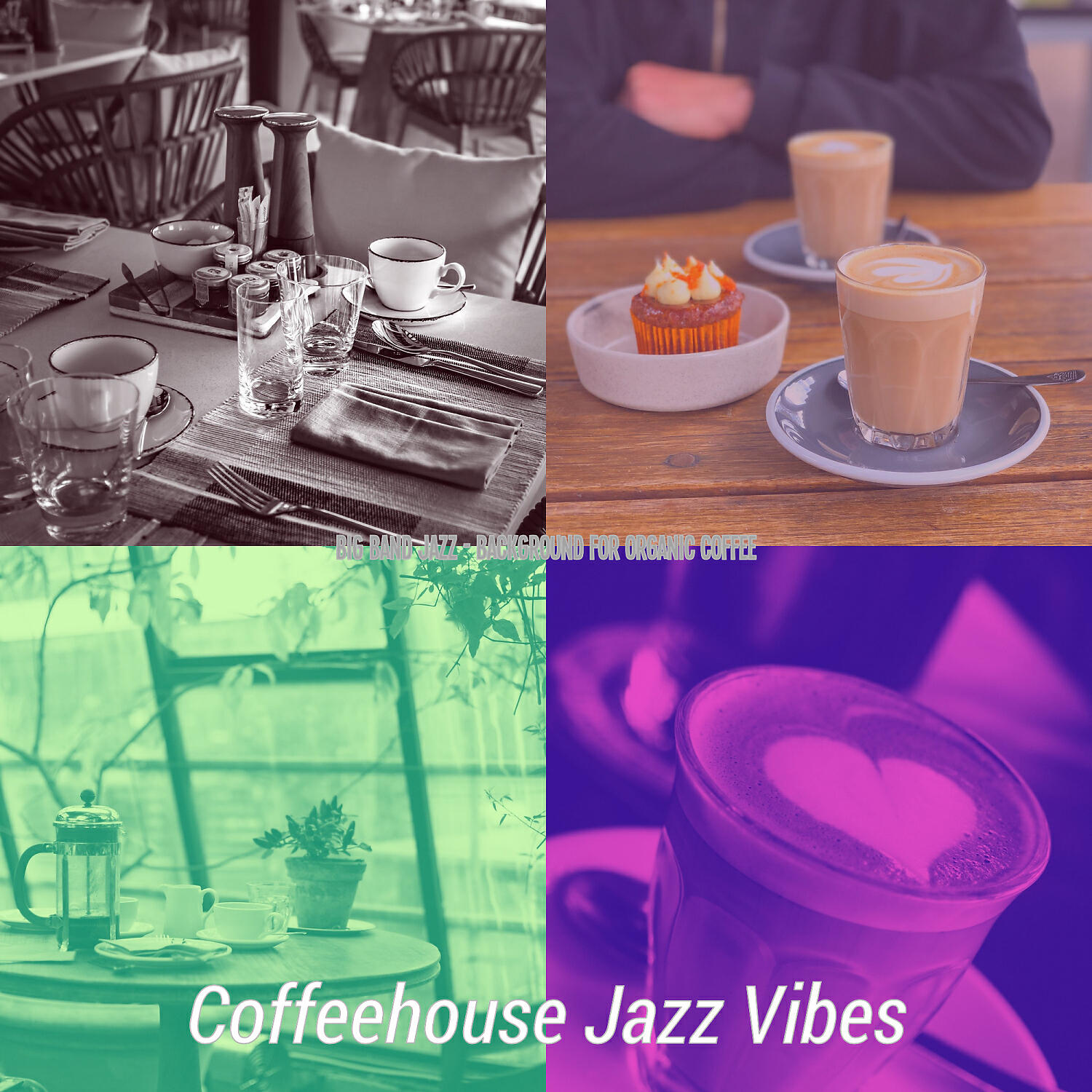 Coffeehouse Jazz Vibes - Swing Big Band Soundtrack for Relaxing Coffee Shops