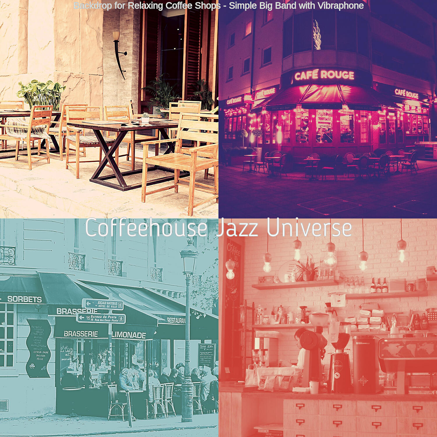 Coffeehouse Jazz Universe - Marvellous Big Band with Clarinet - Vibe for Chill Cafes