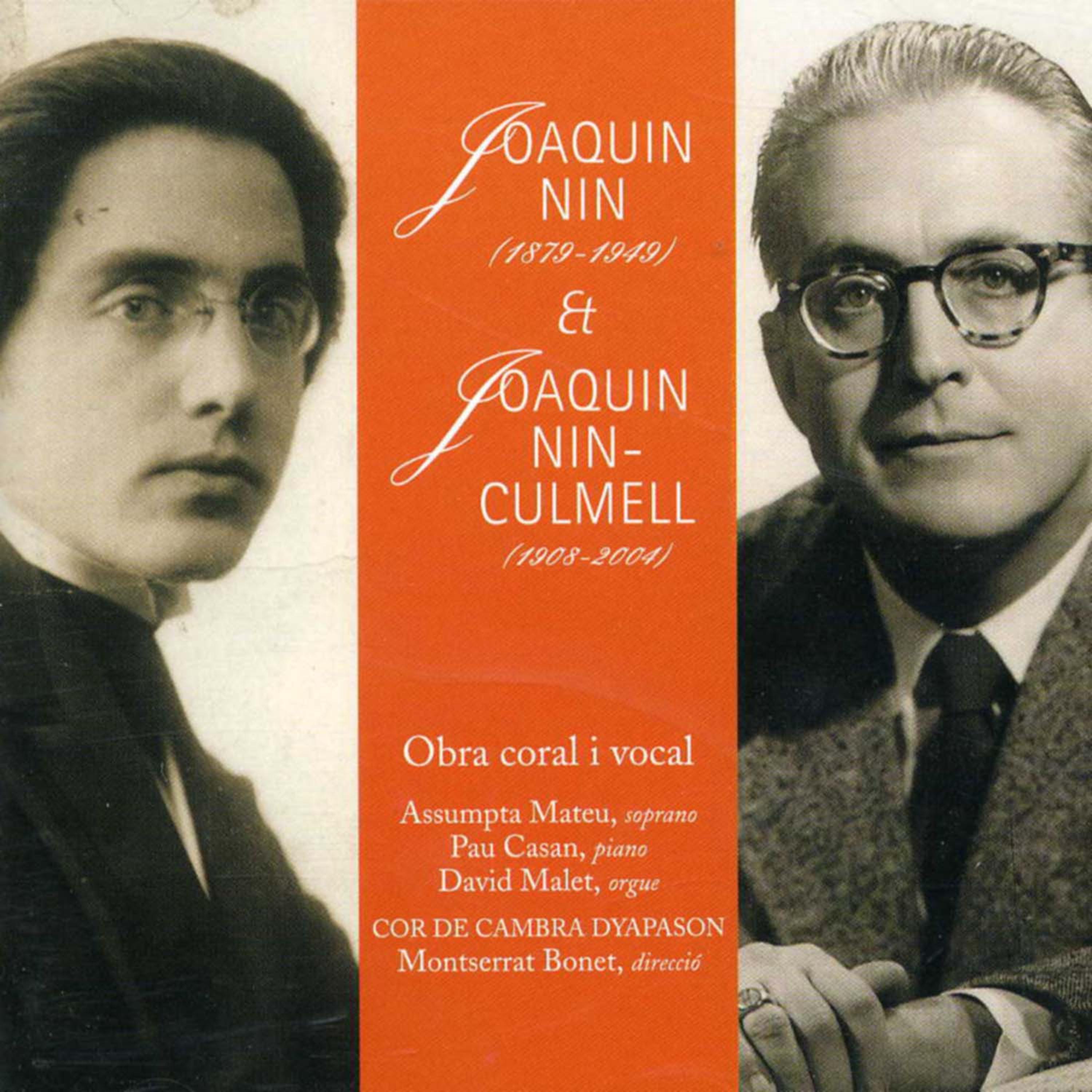 Постер альбома Joaquin Nin & Joaquin Nin-Culmell: Obra Coral i Vocal