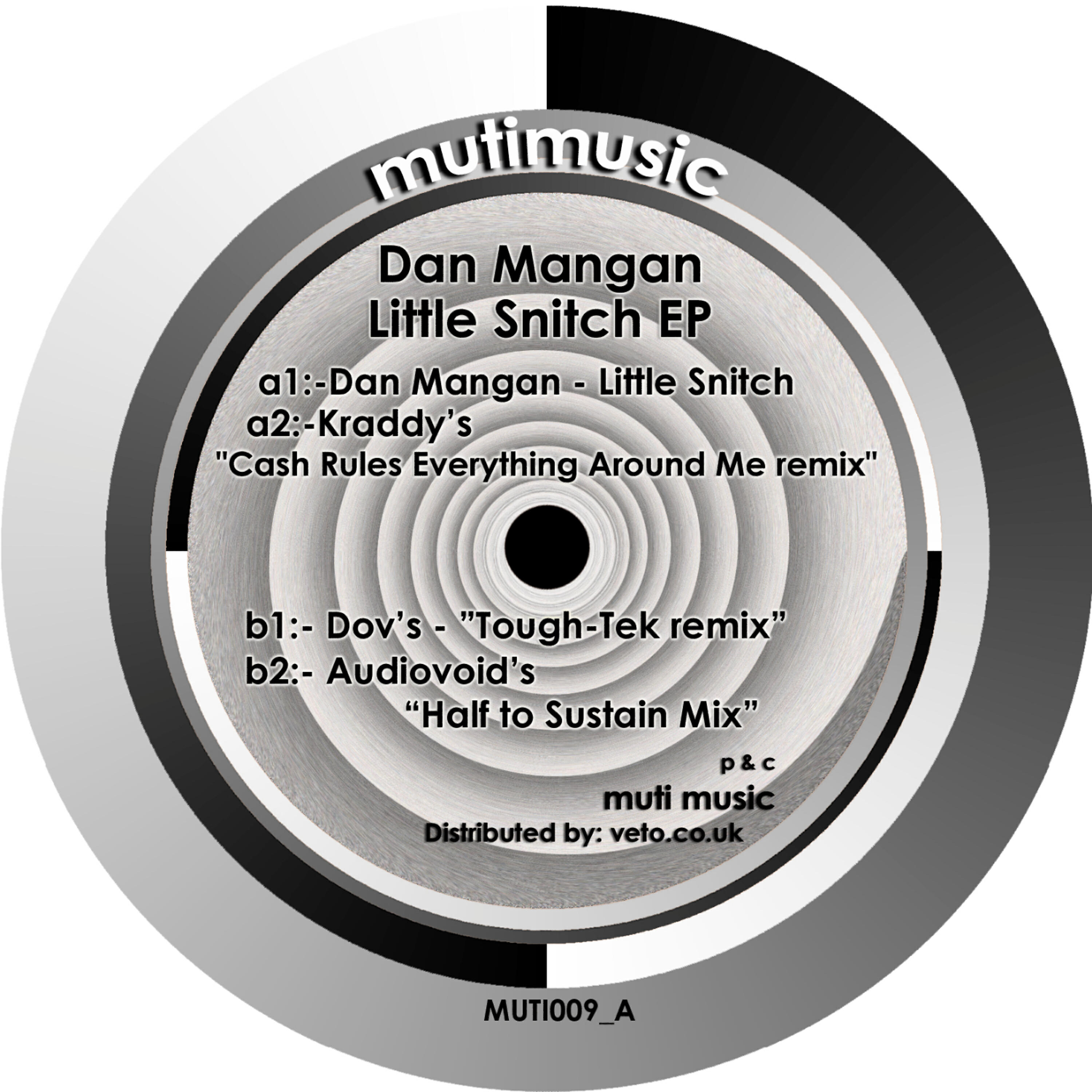 Dan Mangan - Little Snitch (Kraddy Cash Rules Everything Around Me Mix)