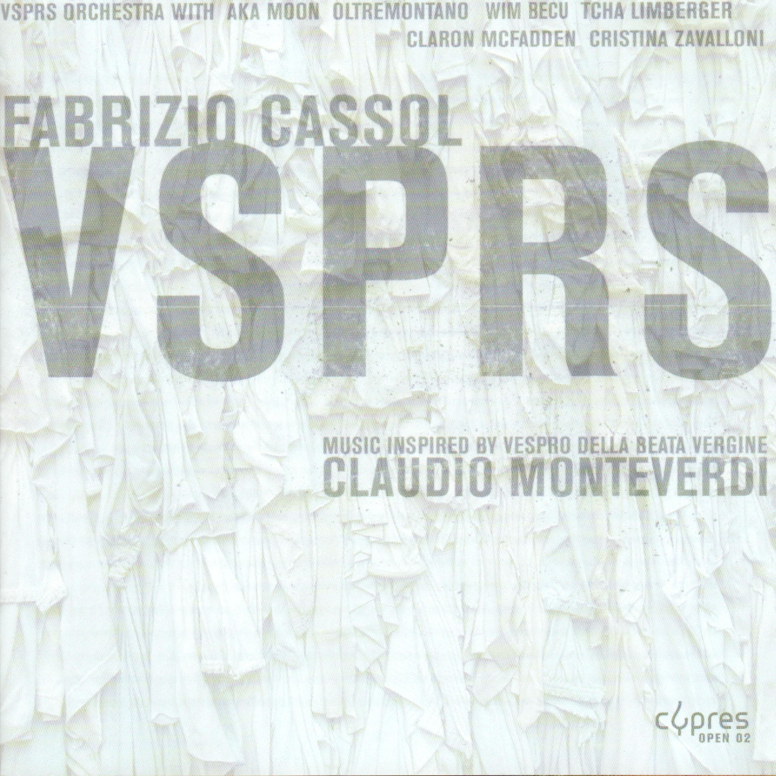 Постер альбома Cassol: Vsprs Orchestra