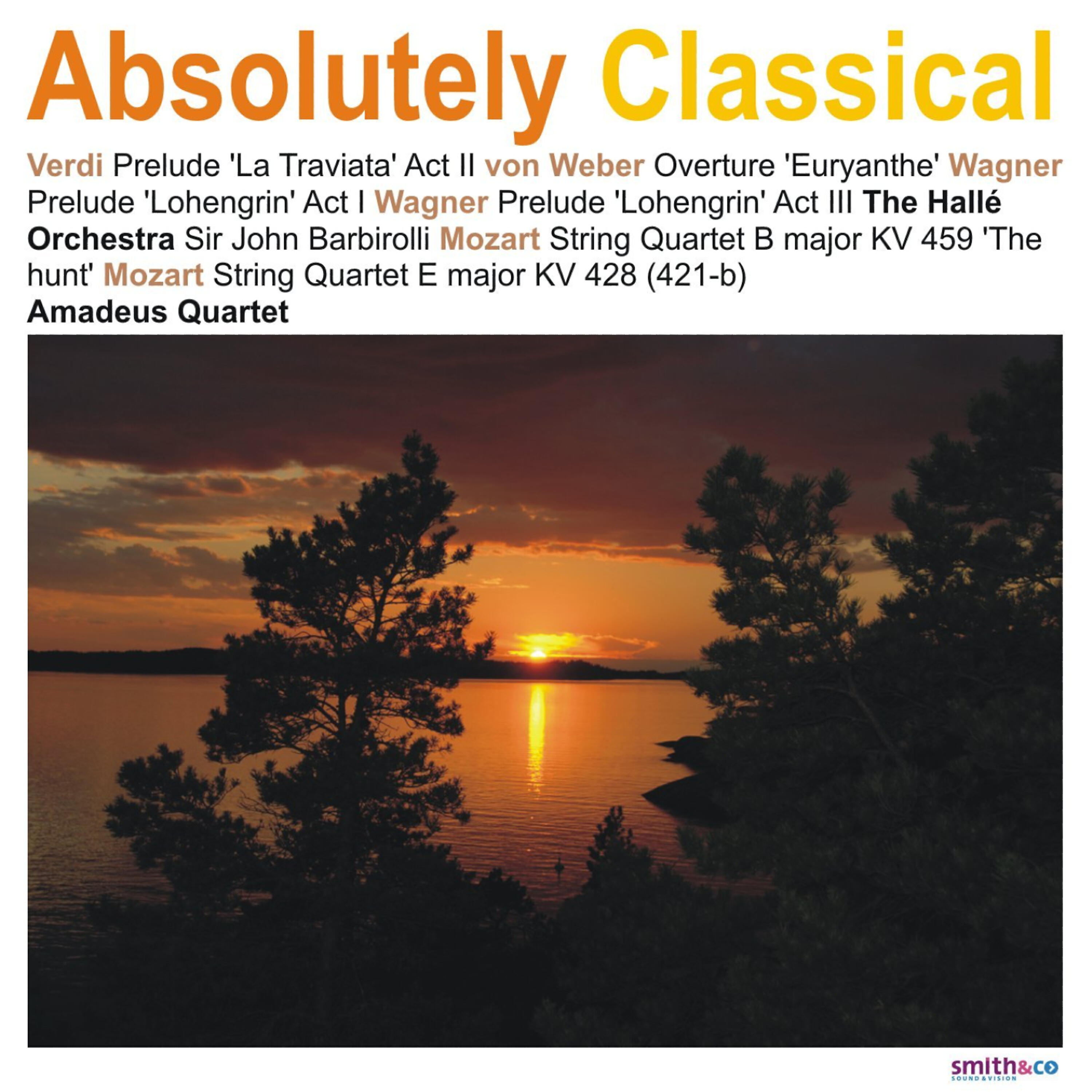 The Halle Orchestra - Euryanthe: Overture