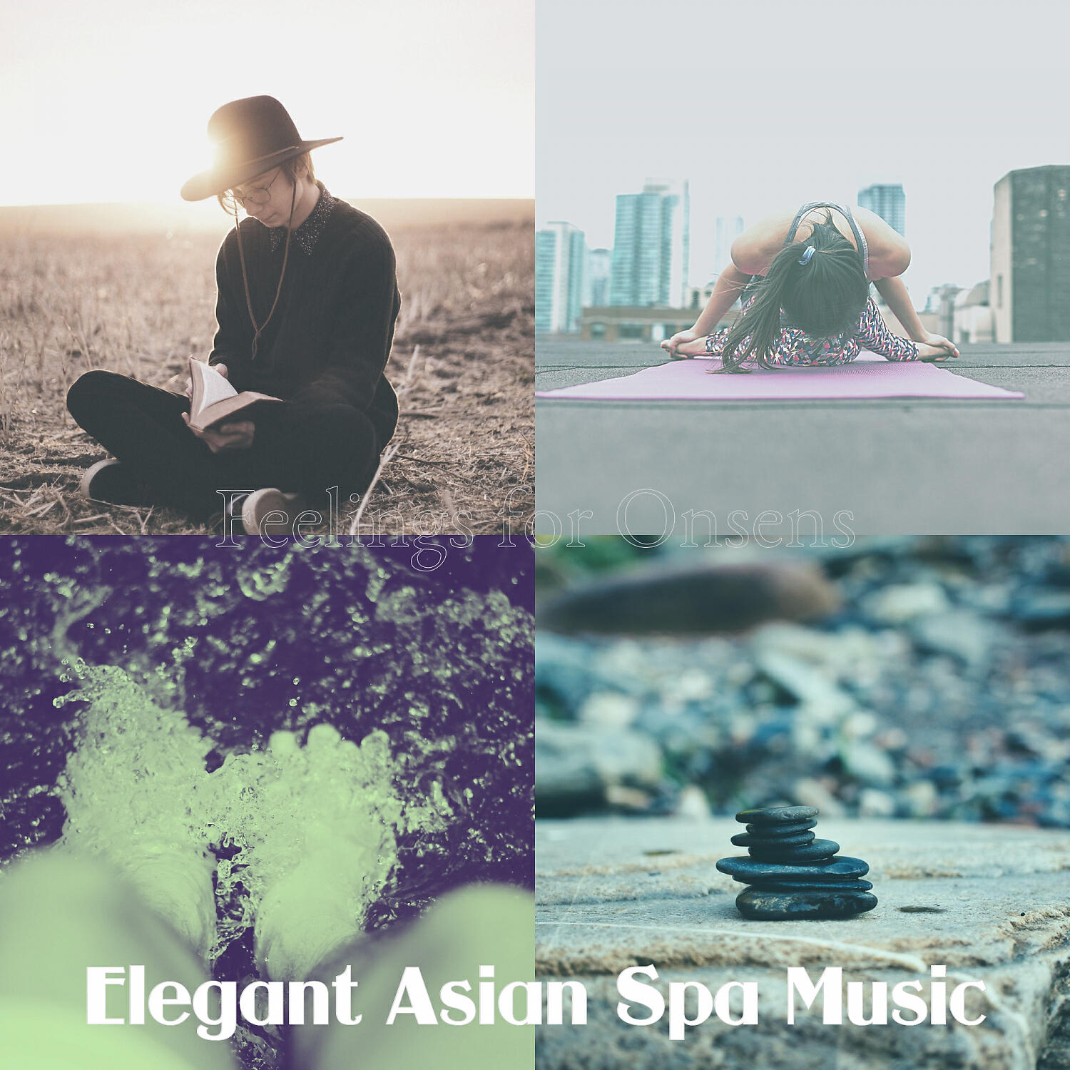 Elegant Asian Spa Music - Harp and Koto Soundtrack for Neck Massage