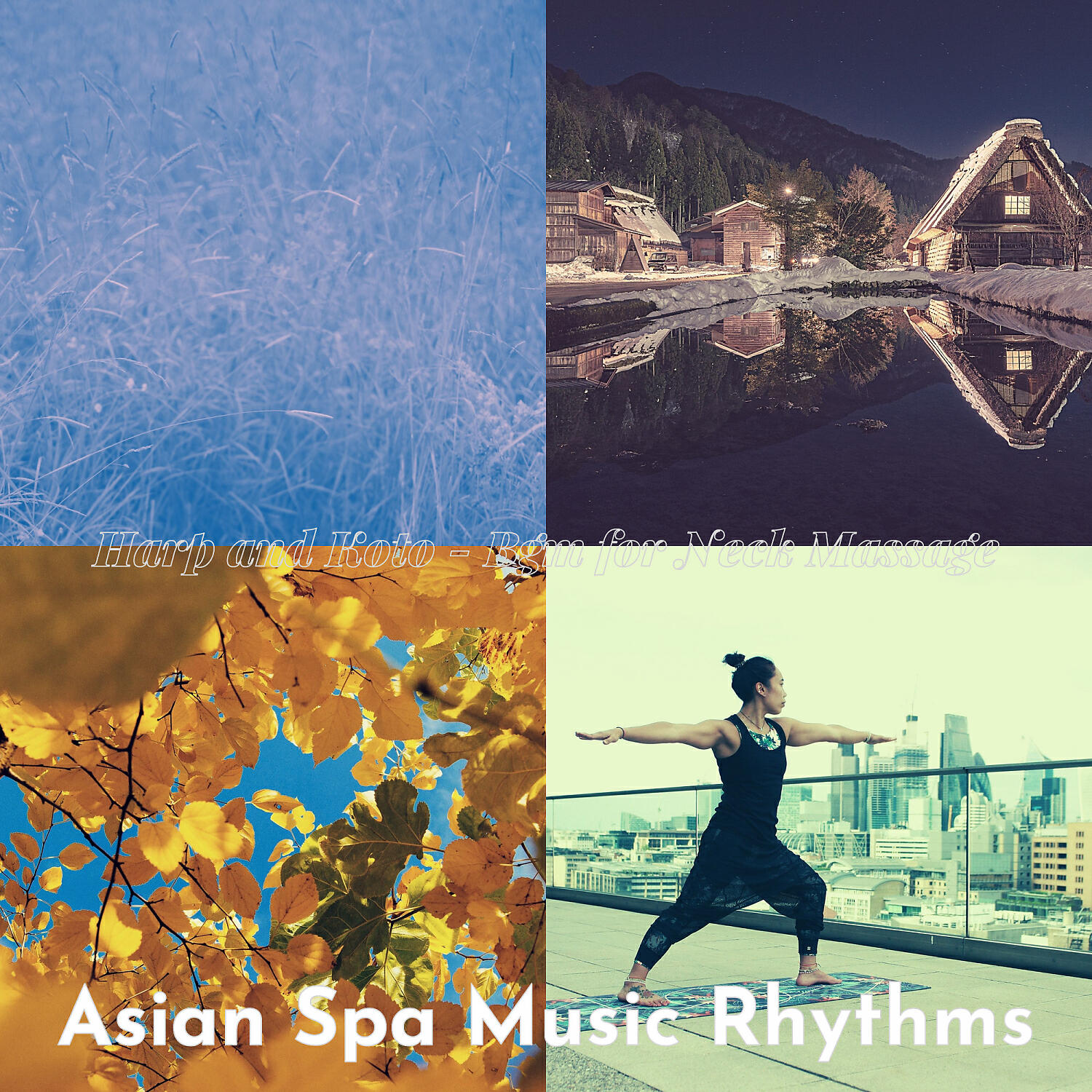 Asian Spa Music Rhythms - Harp and Koto Soundtrack for Coconut Oil Massage