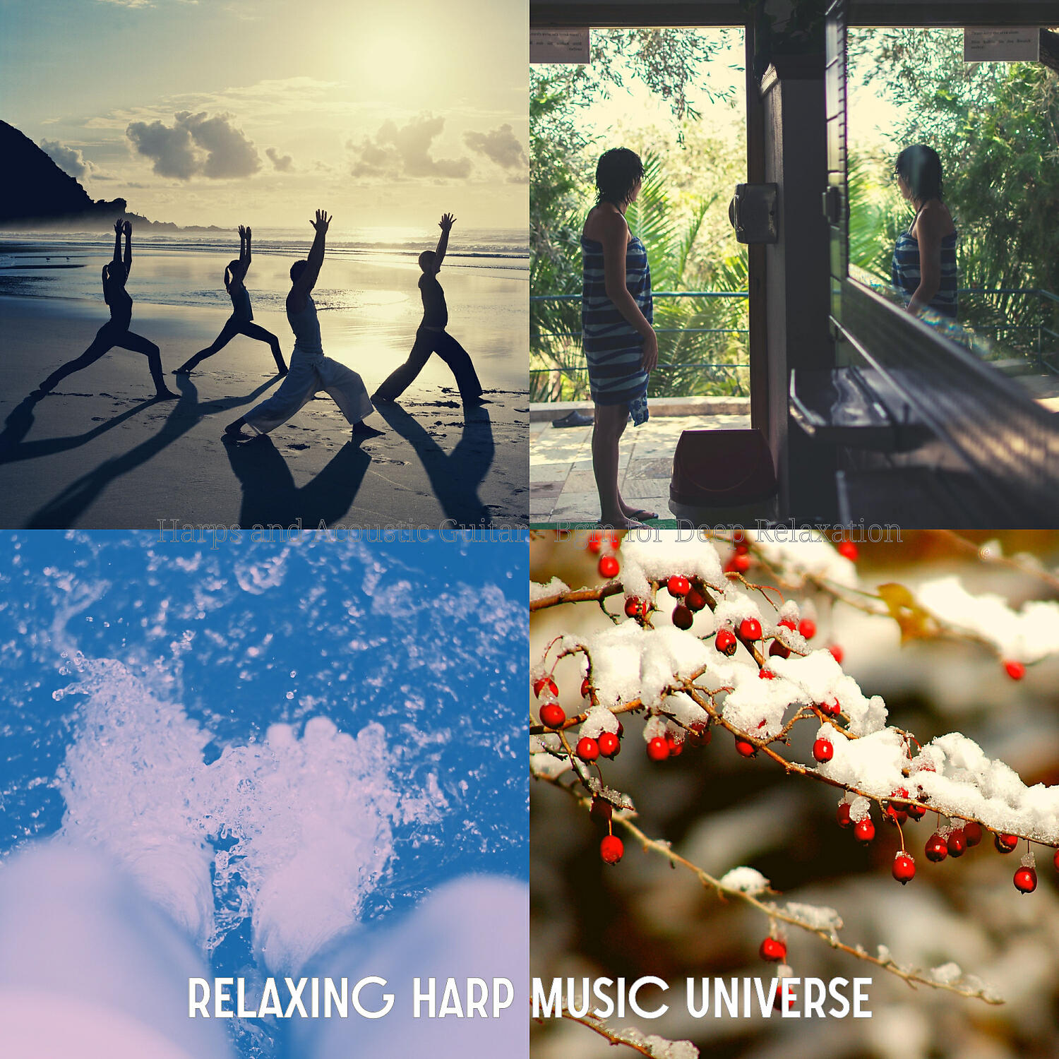 Relaxing Harp Music Universe - Cultivated Ambience for Deep Relaxation
