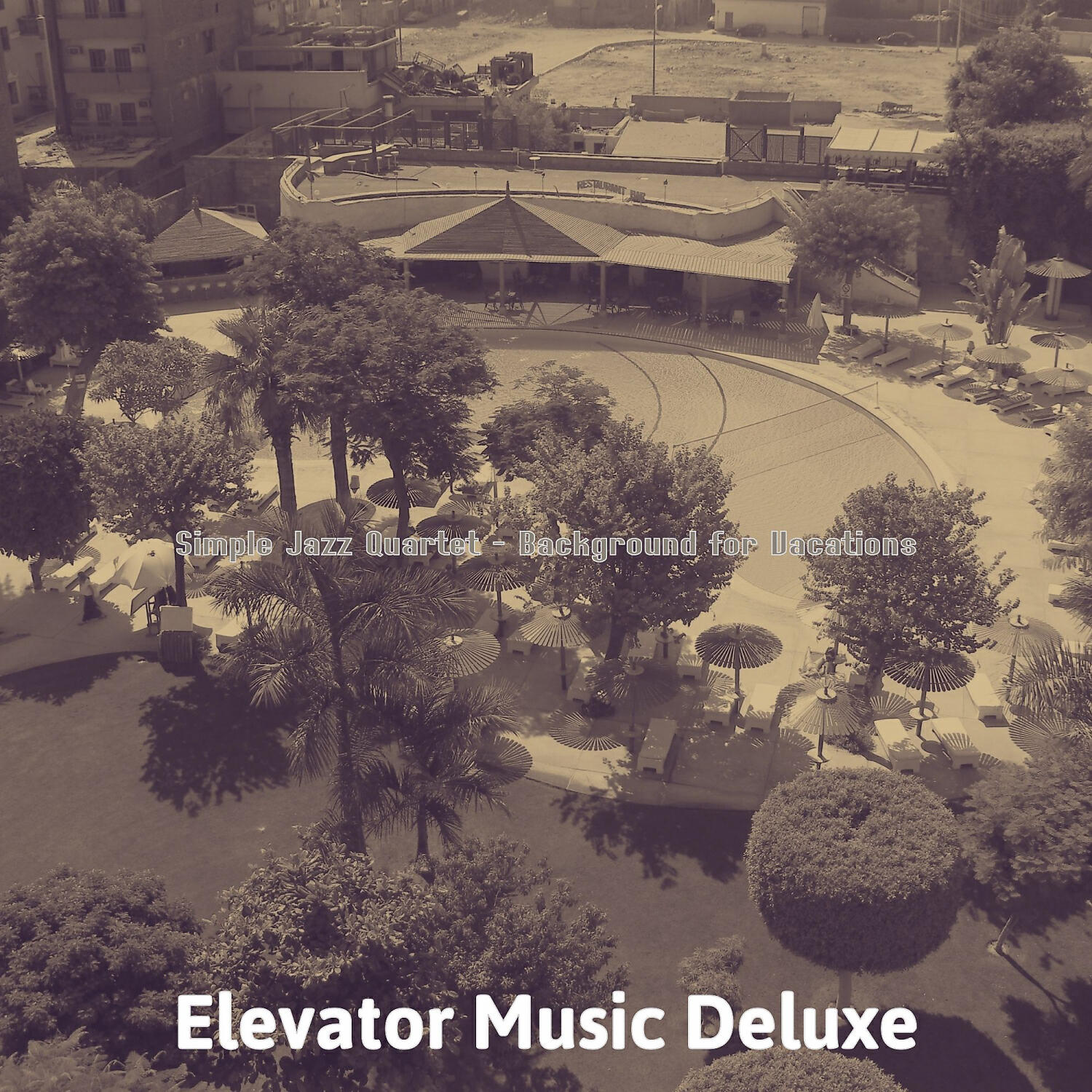 Elevator Music Deluxe - Modish Tenor Saxophone Solo - Vibe for Pool Bars