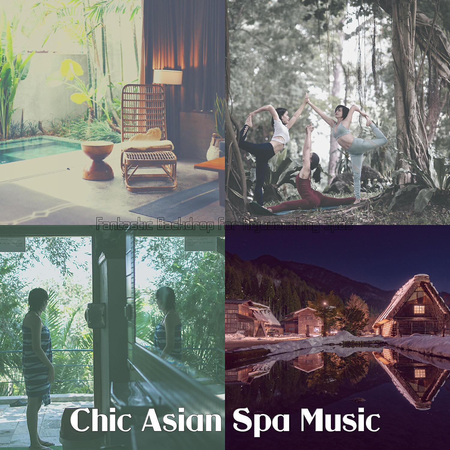 Chic Asian Spa Music - Harp and Koto Soundtrack for Aroma Massages