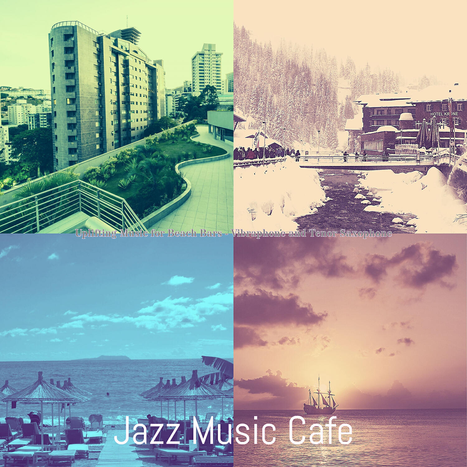 Jazz Music Cafe - Retro Backdrops for Luxury Resorts