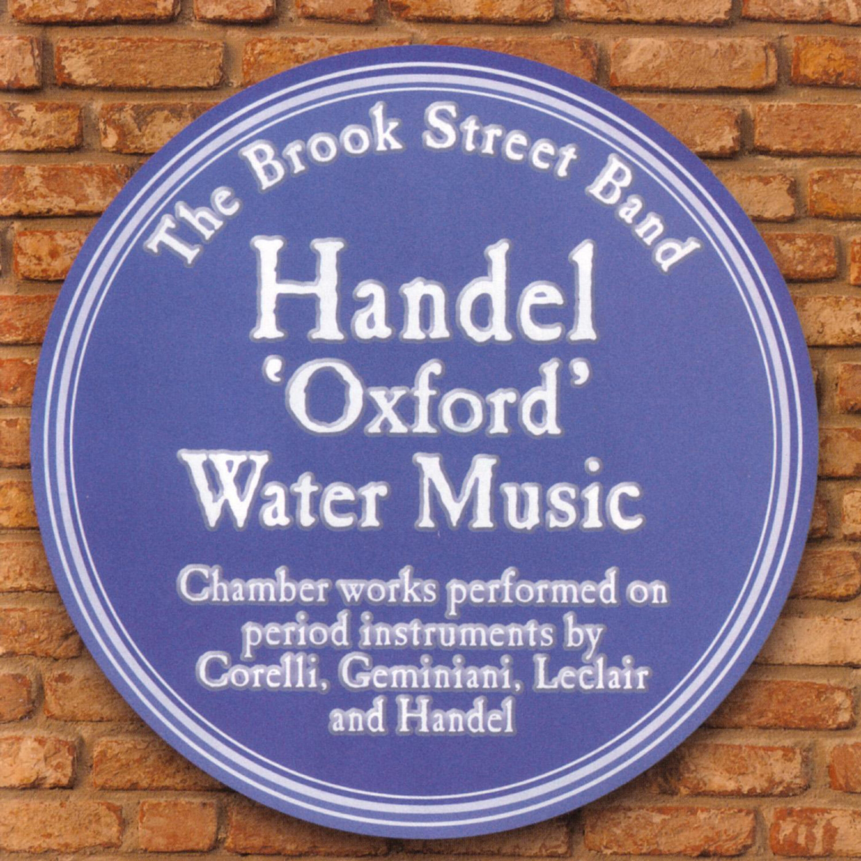 The Brook Street Band - Premièr Recréation De Musique Op. 6 In D Major