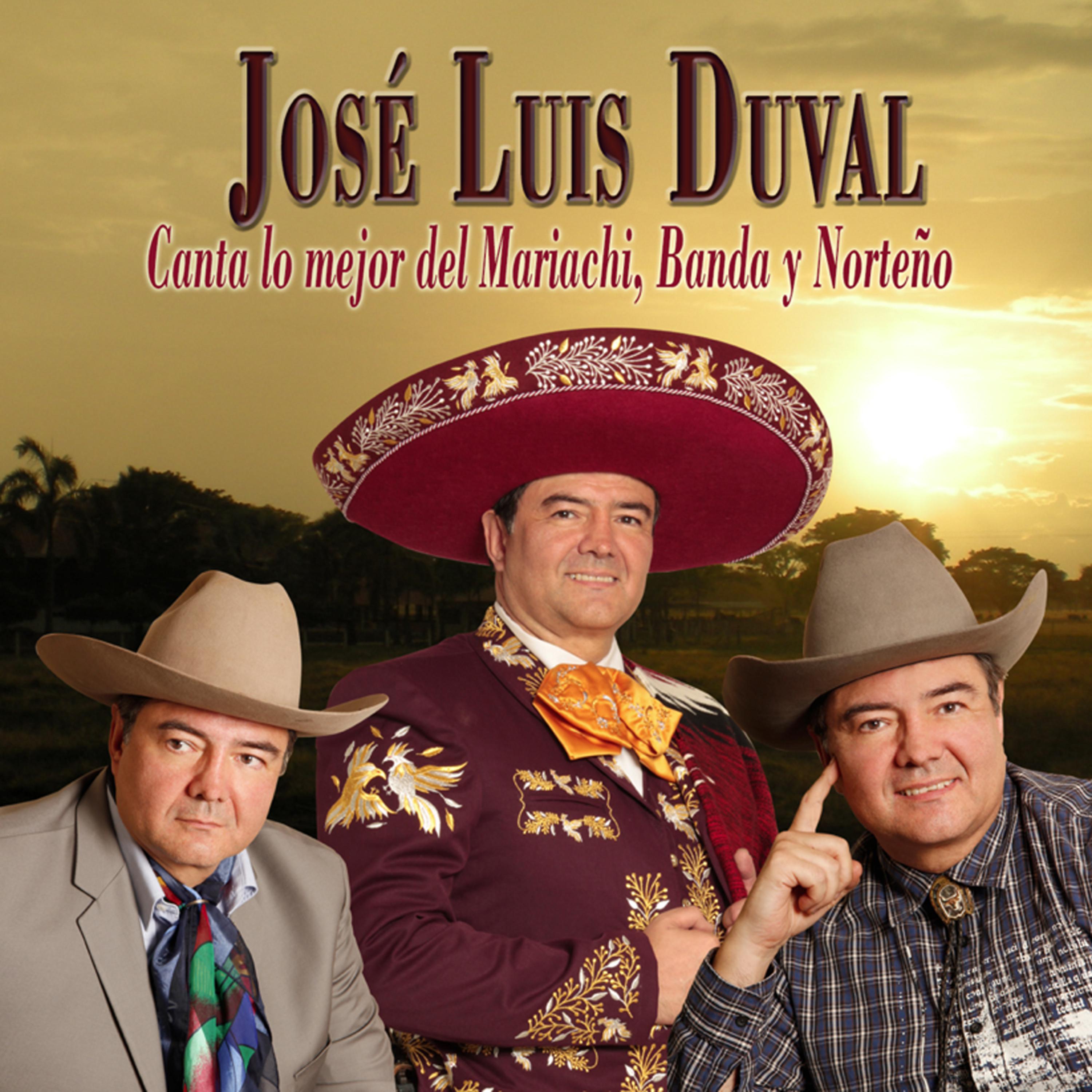 Постер альбома José Luis Duval Canta Lo Mejor del Mariachi, Banda y Norteño