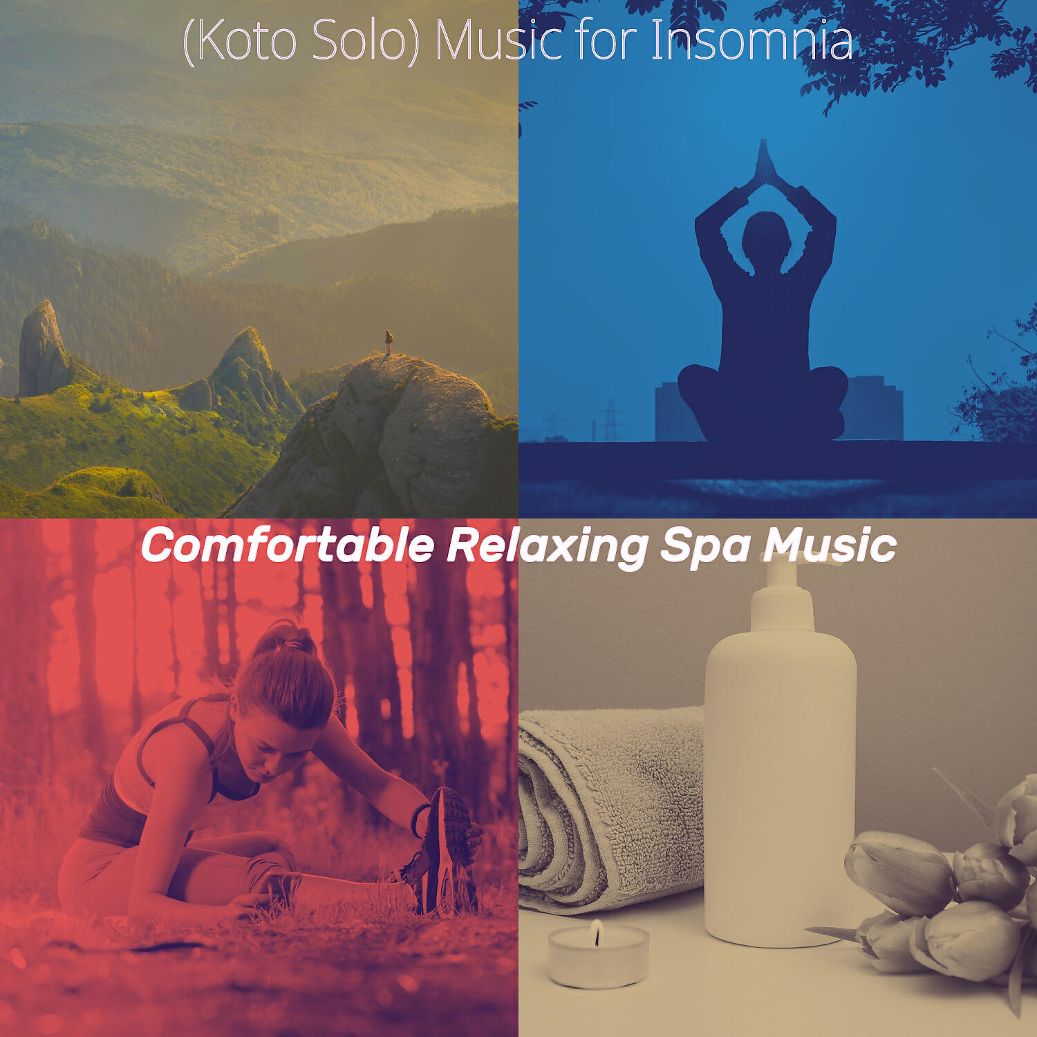 Comfortable Relaxing Spa Music - Harp and Koto Soundtrack for Insomnia