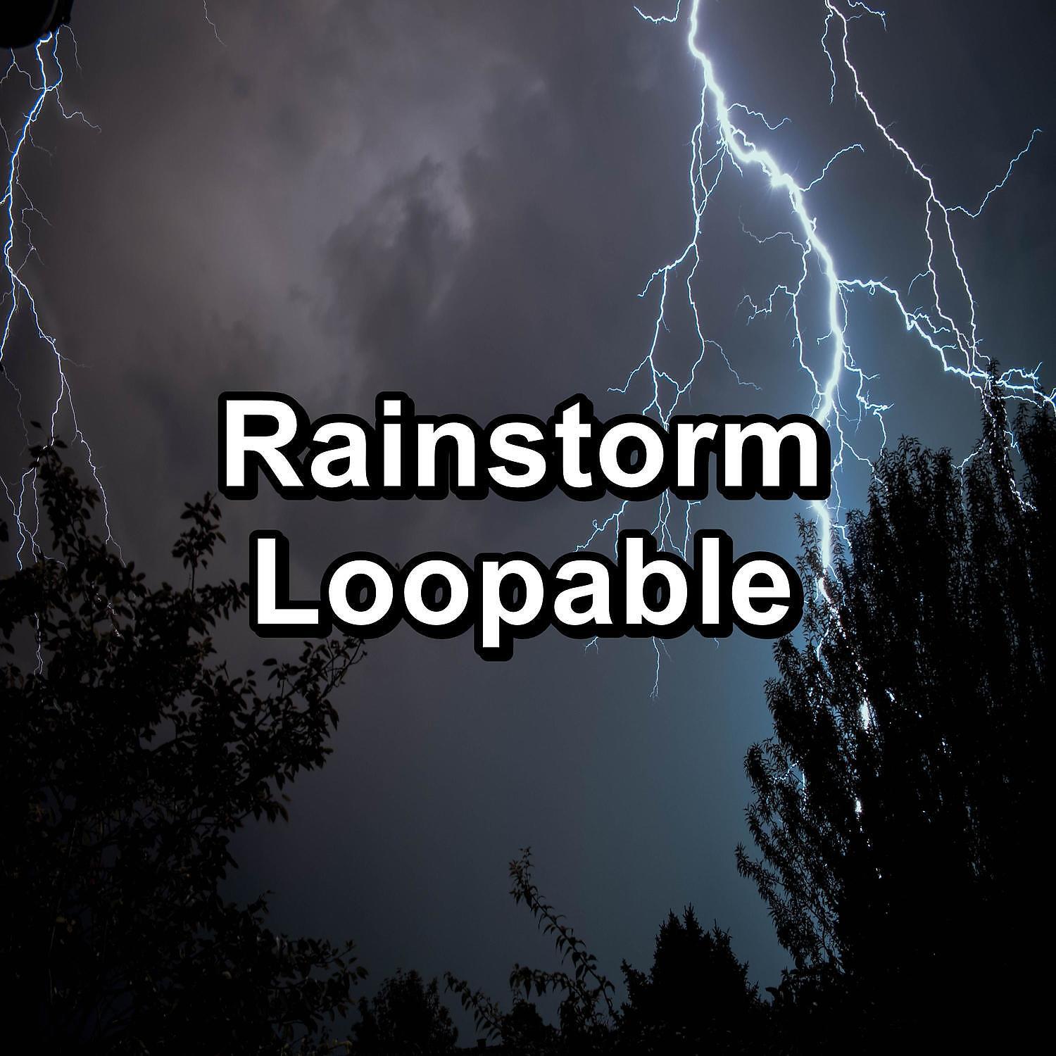 Rain For Deep Sleep - Enoying Tea in Rain with Thunder