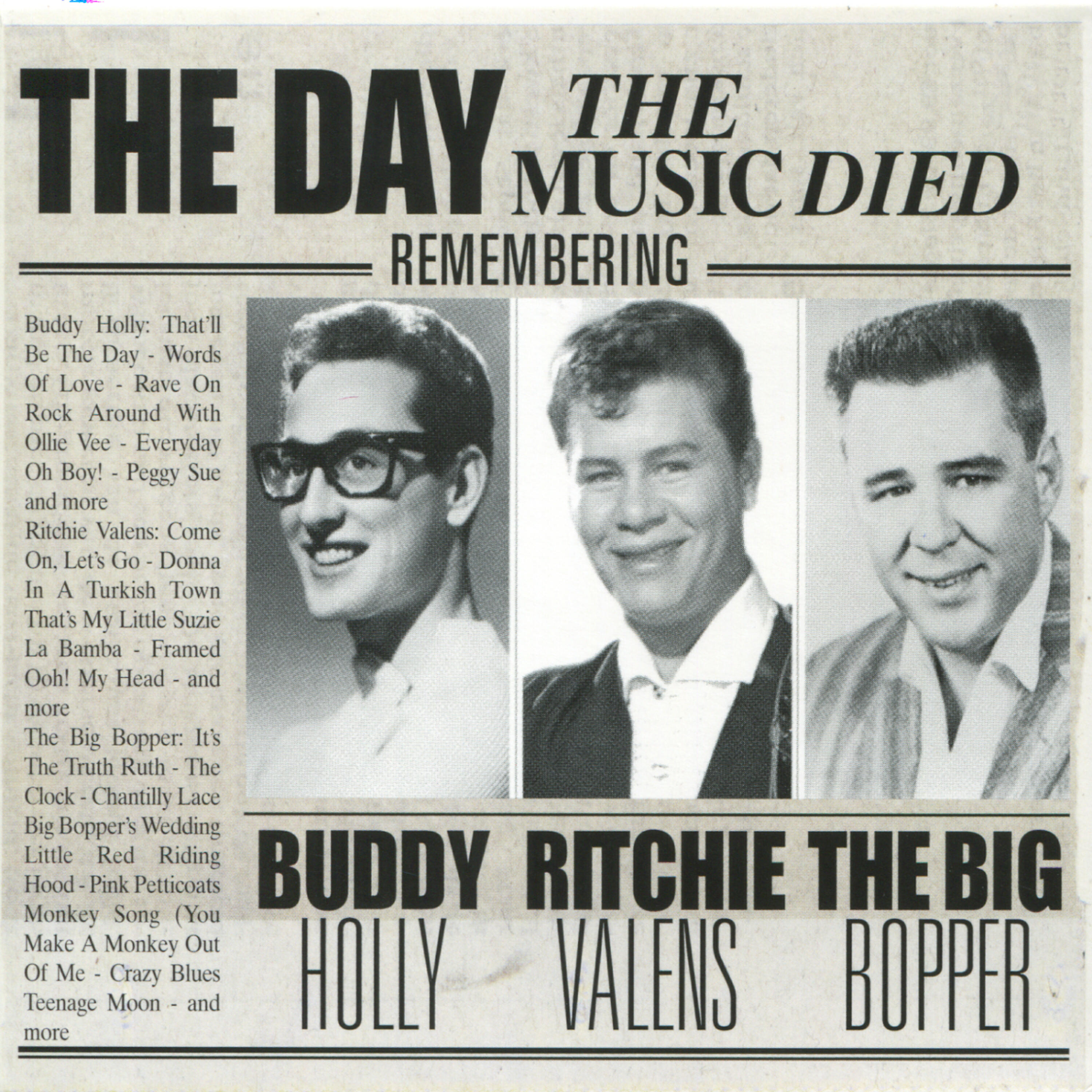 KGLO Radio - KGLO Radio, Mason City, Iowa (February 3, 1959: Newscast about the Plane Crash)
