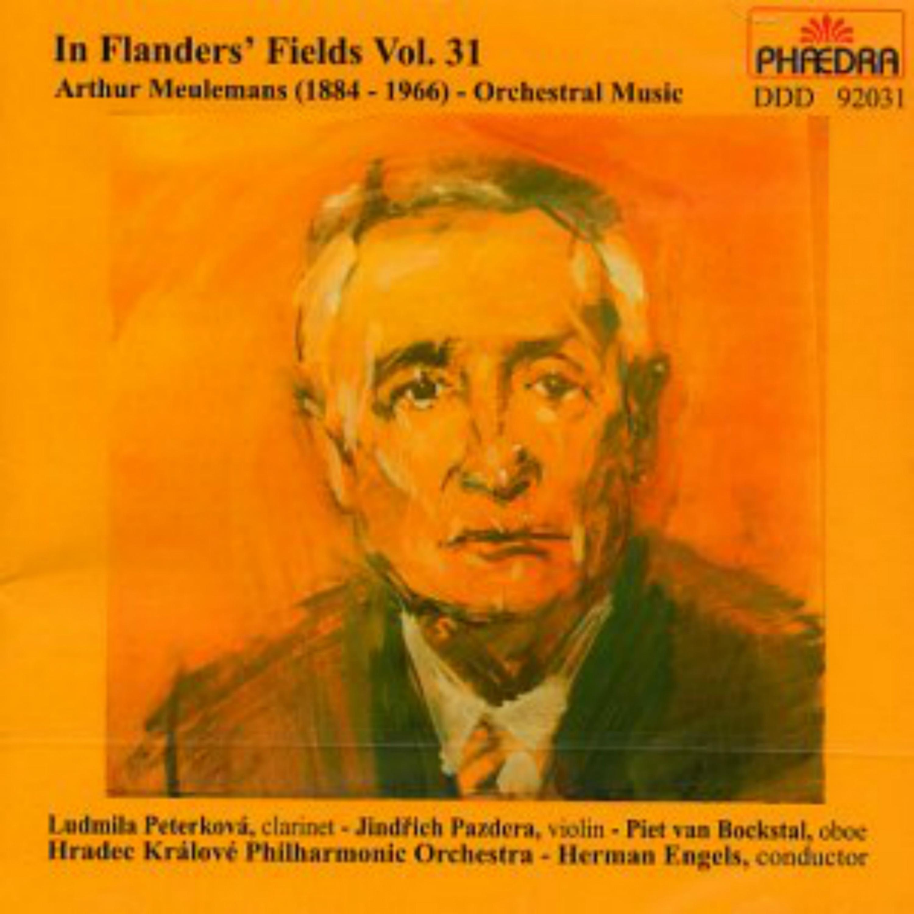 Постер альбома In Flanders' Fields Vol. 31: Orchestral Music by Arthur Meulemans