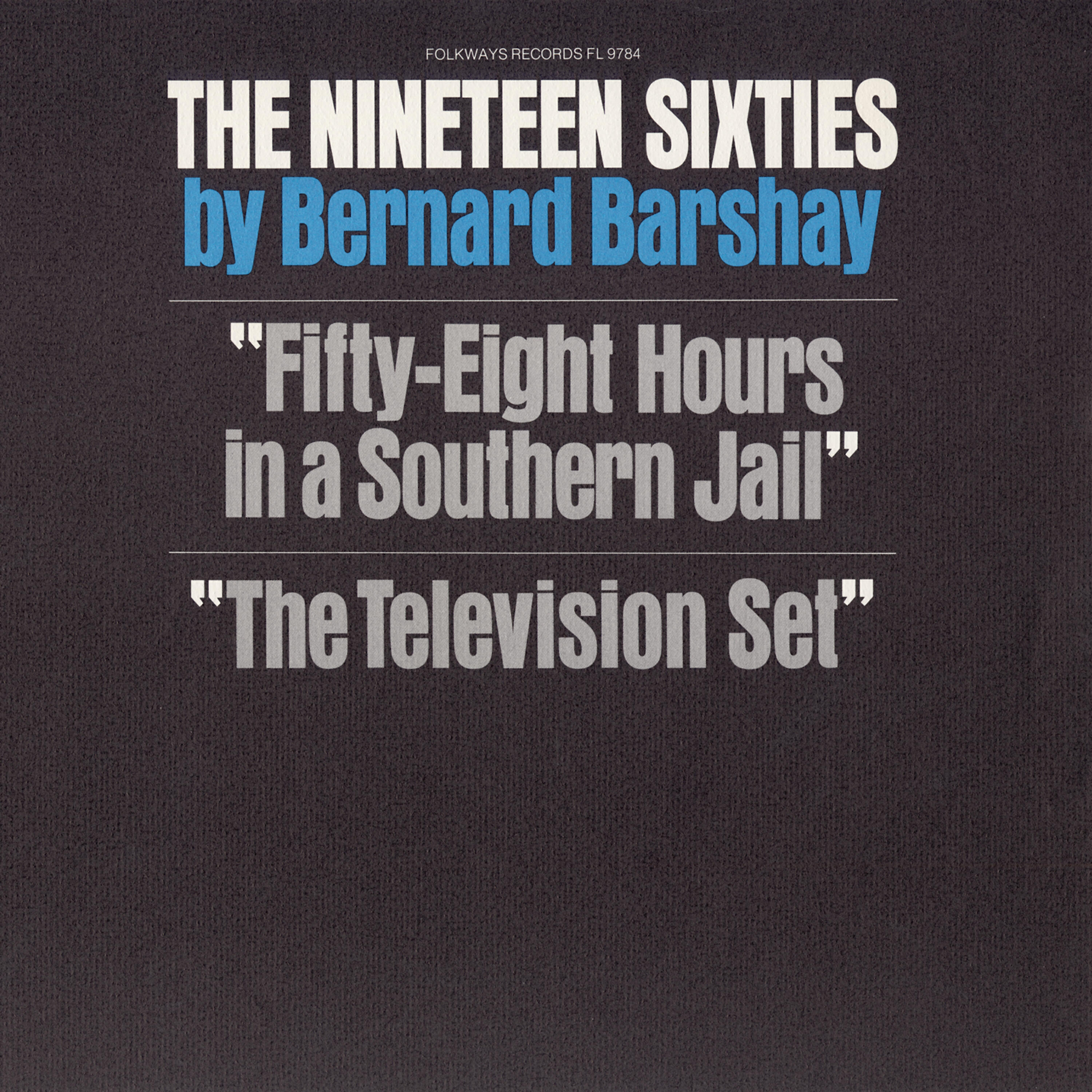 Bernard Barshay - The Television Set