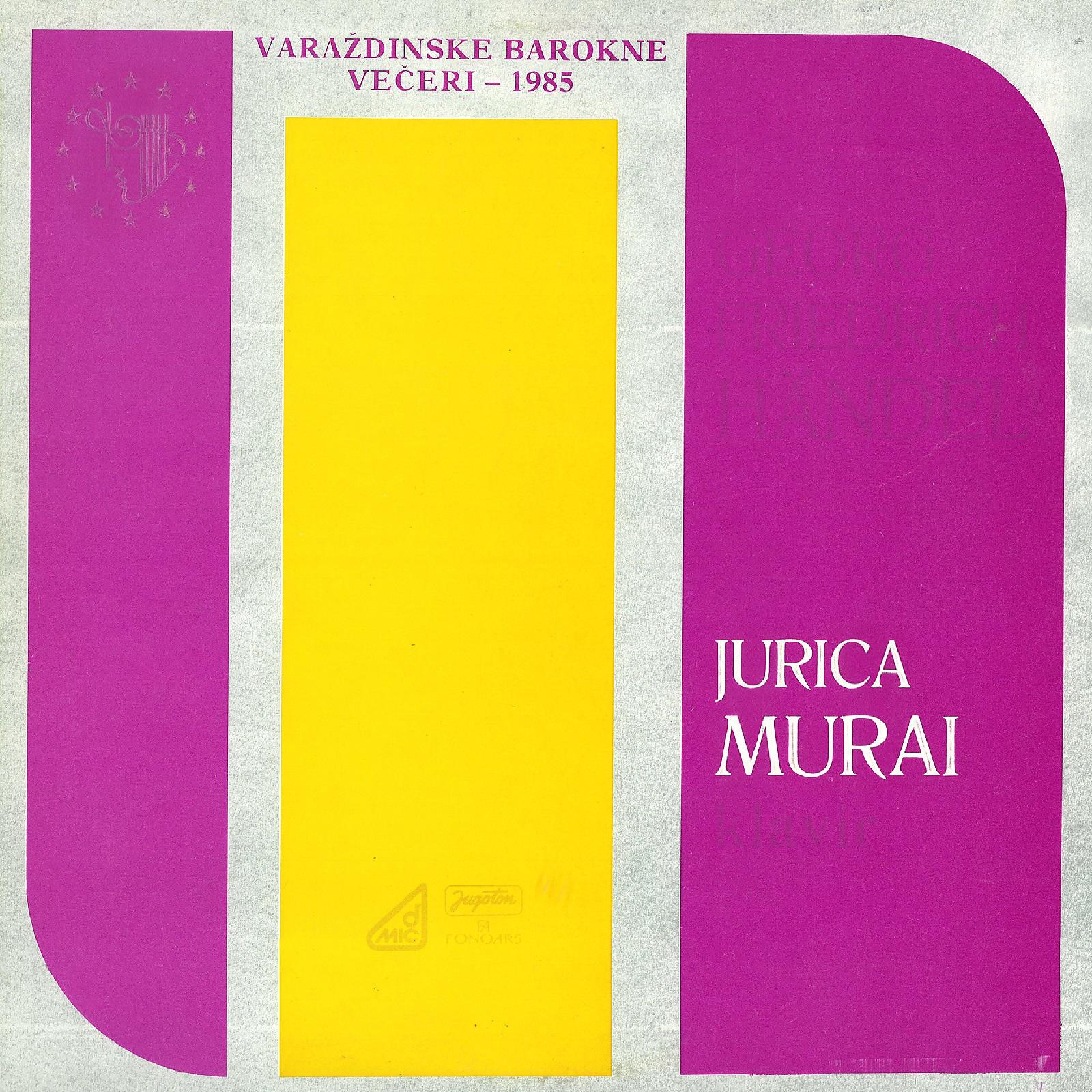 Постер альбома Varaždinske Barokne Večeri 1985.