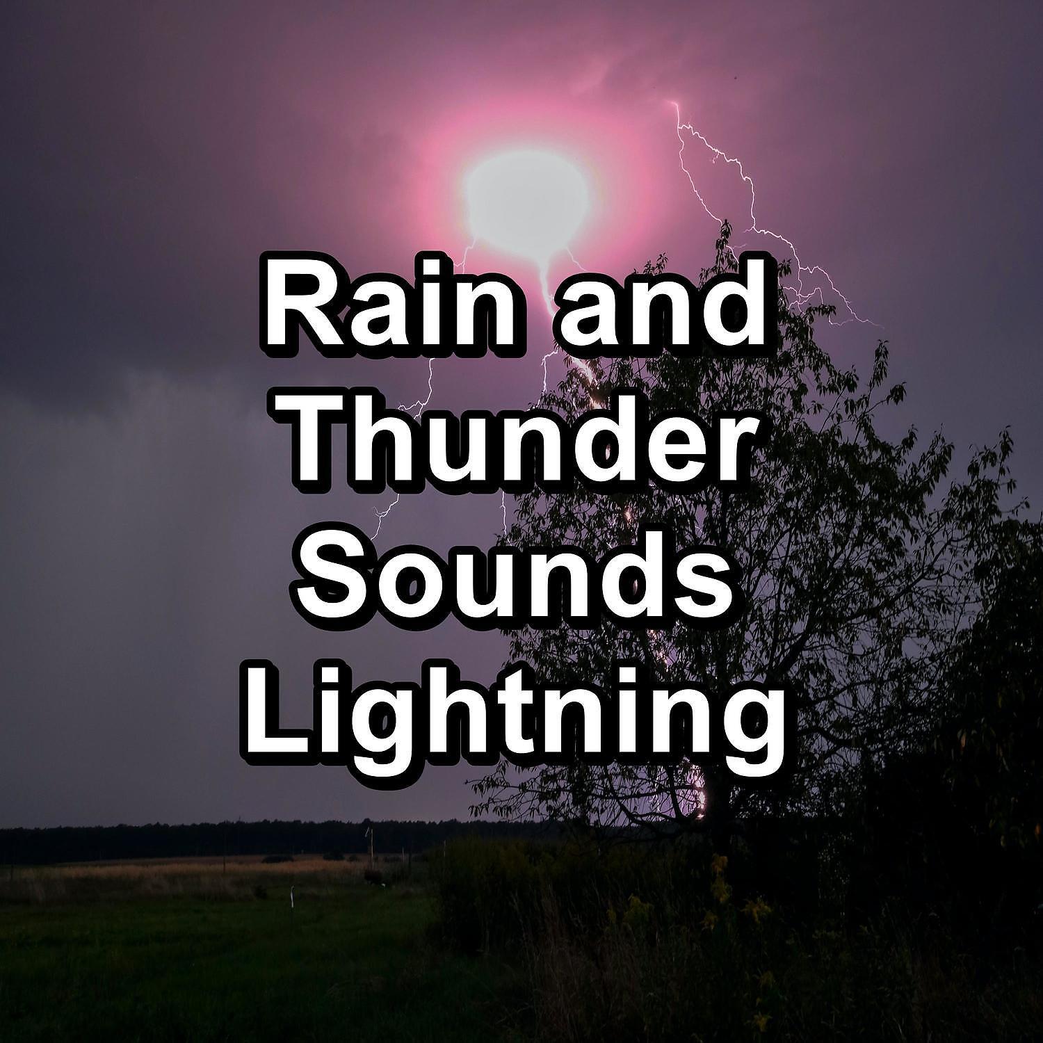 Lightning Thunder and Rain Storm - The Sombre Grey Sky with Thunder