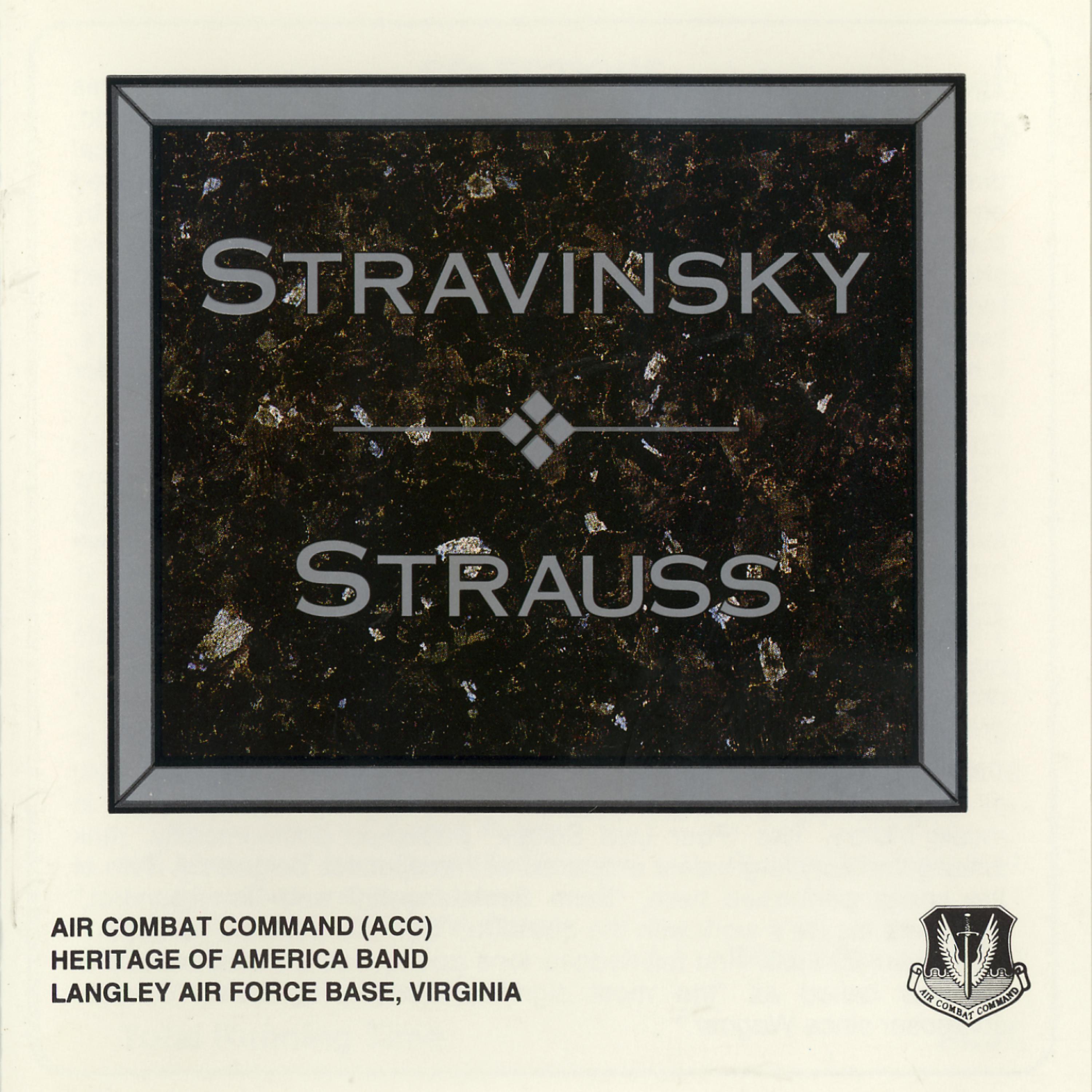 Постер альбома Stravinsky - Strauss