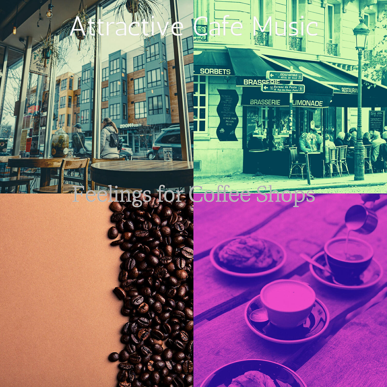 Attractive Cafe Music - Background for Studying in Coffee Shops