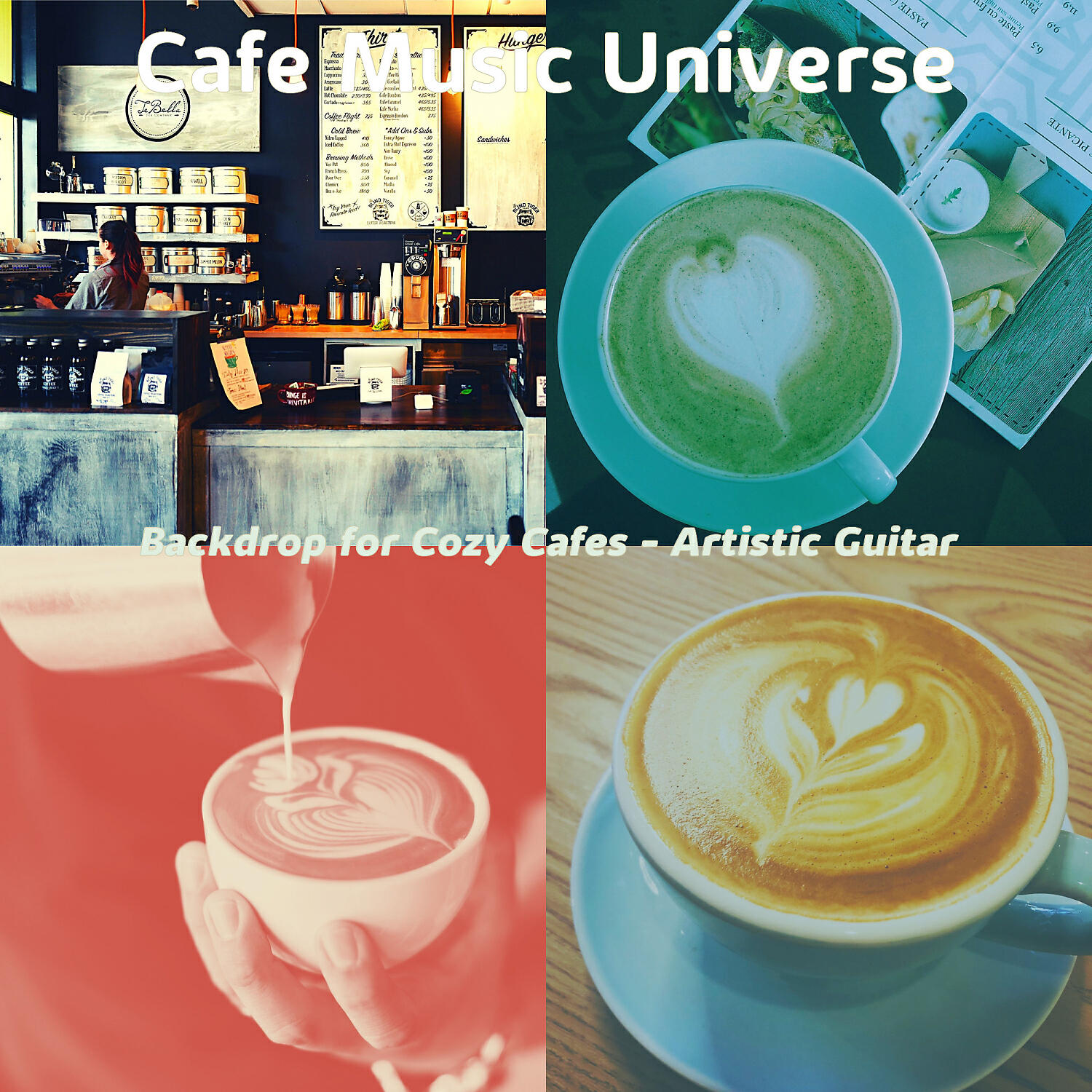 Cafe Music Universe - Deluxe Jazz Guitar Trio - Vibe for Cozy Cafes