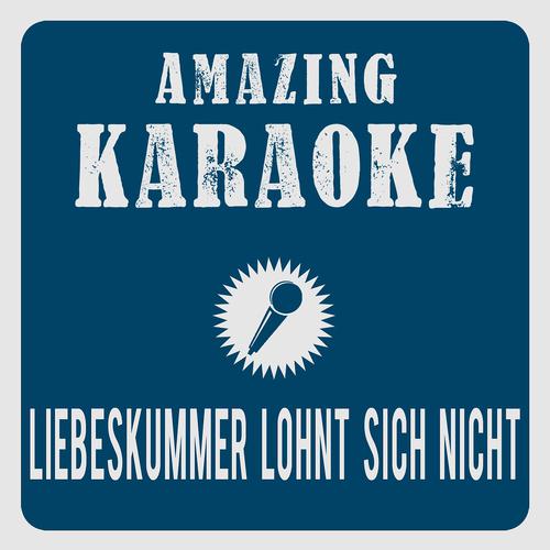 Постер альбома Liebeskummer lohnt sich nicht (Karaoke Version)