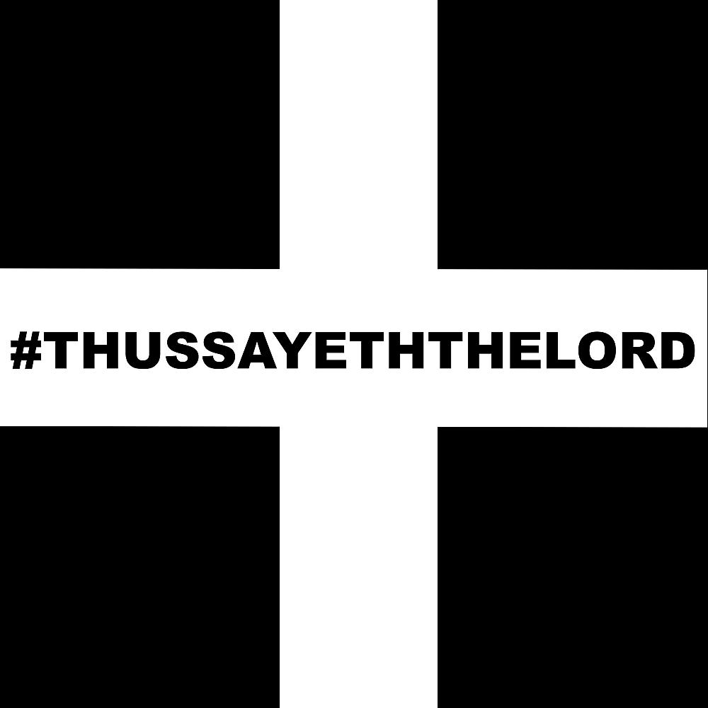 Постер альбома #THUSSAYETHTHELORD