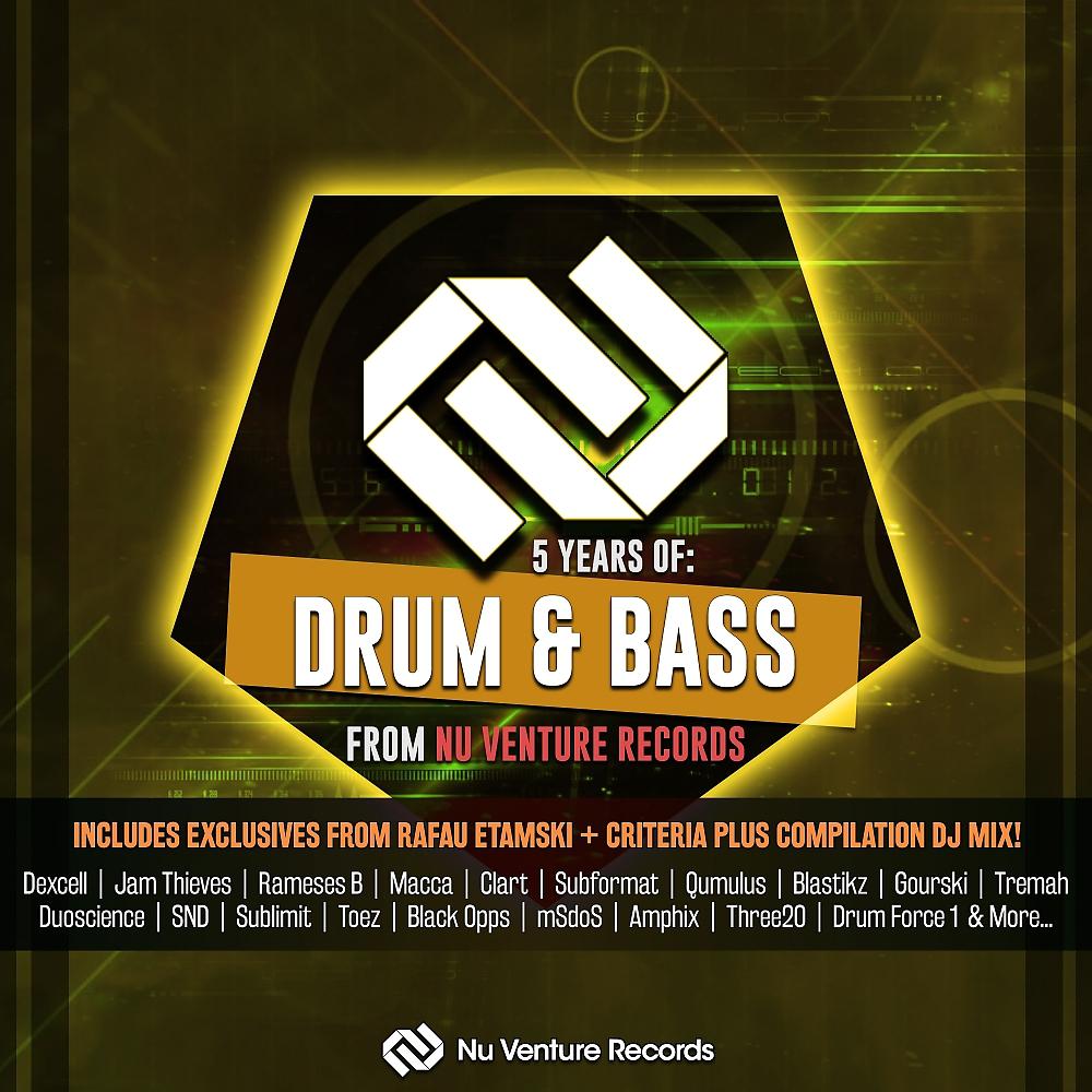 Постер альбома Drum & Bass: 5 Years Nu Venture Records Selection