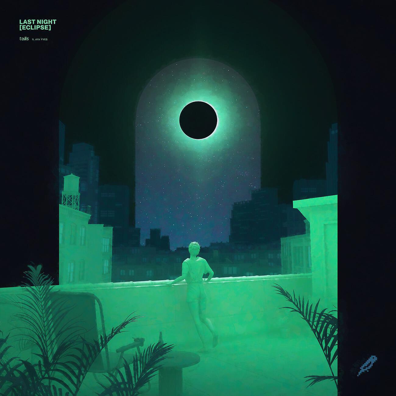 Tails - last night (eclipse)