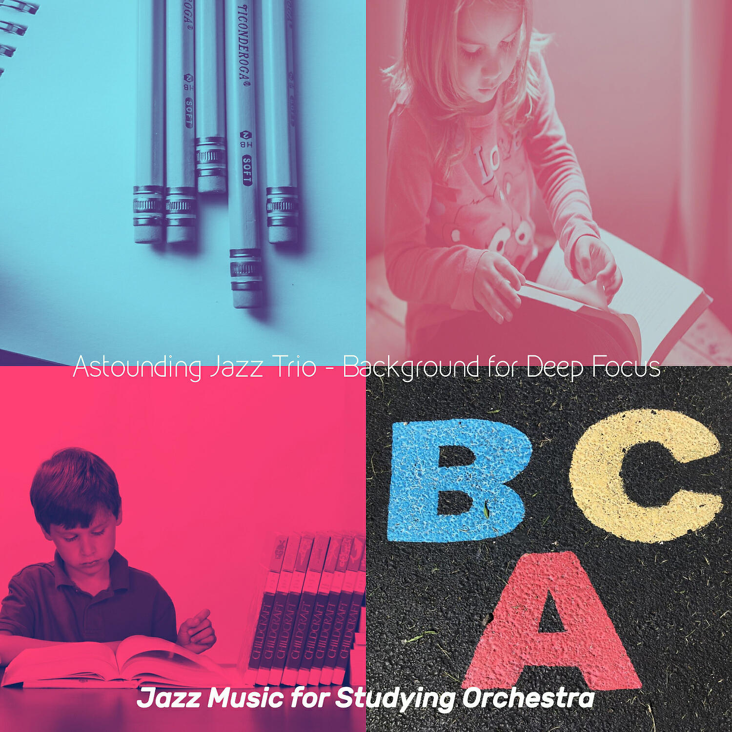 Jazz Music for Studying Orchestra - Cool Jazz Guitar Trio - Vibe for Late Night Study