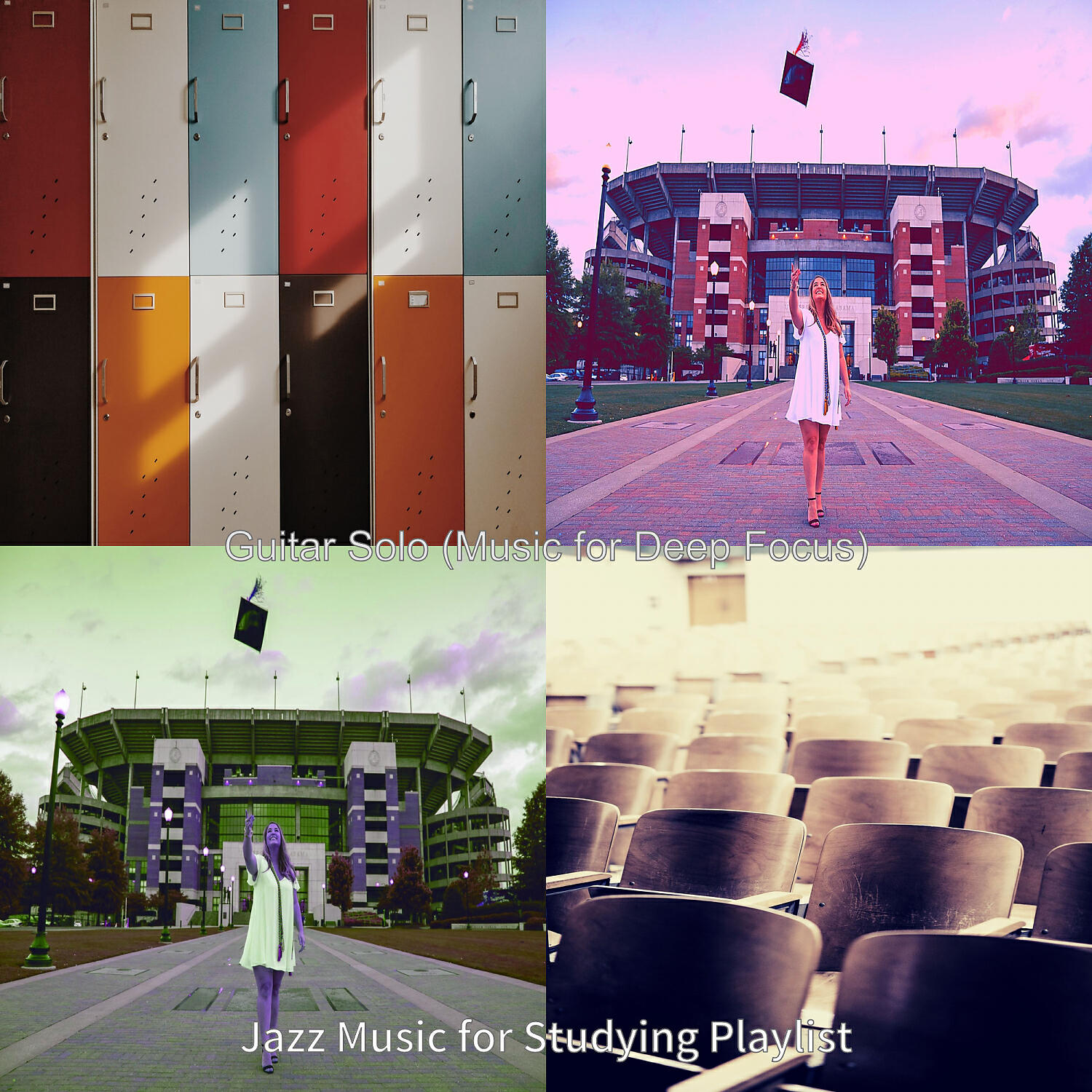Jazz Music for Studying Playlist - Sumptuous Jazz Guitar Trio - Vibe for Late Night Study