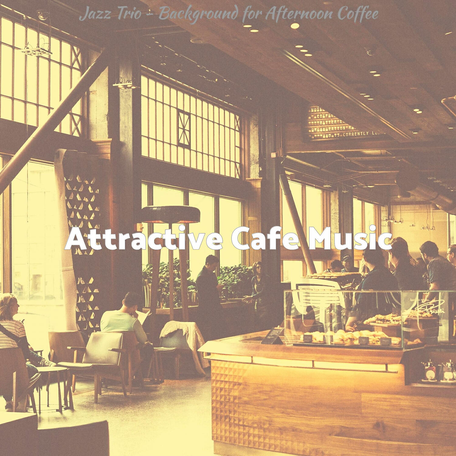 Attractive Cafe Music - Understated Jazz Guitar Trio - Vibe for Mornings