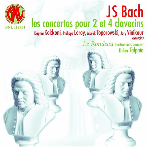 Постер альбома Bach: Concertos pour 2 et 4 clavecins