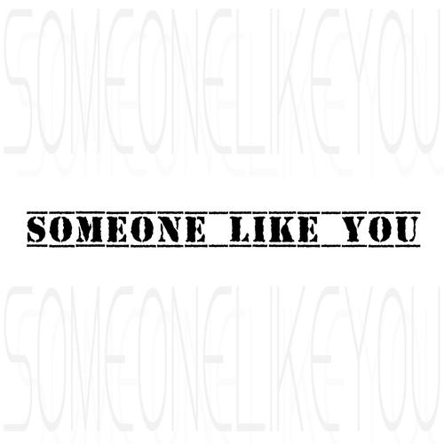 Постер альбома Someone like you