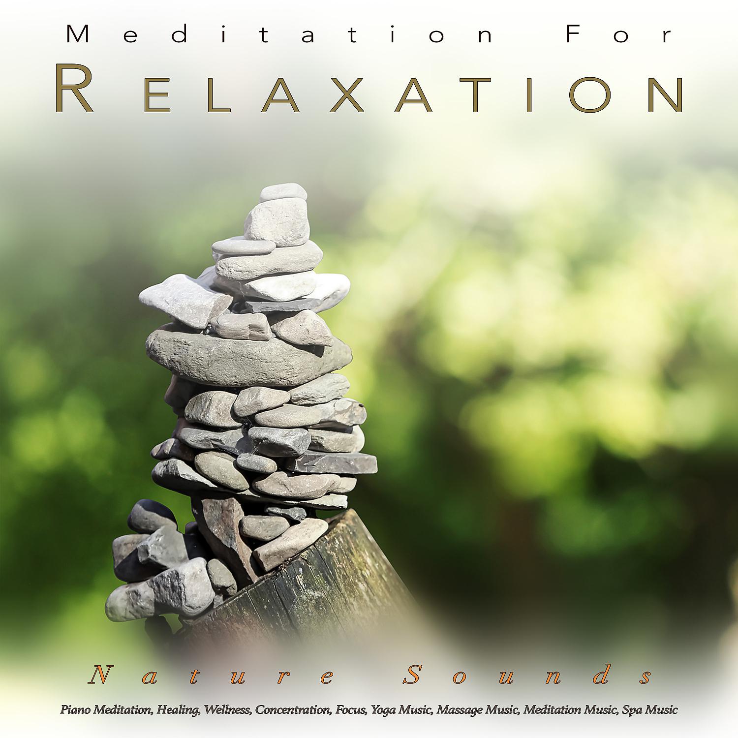 Постер альбома Meditation and Relaxation: Piano and Nature Sounds For Meditation, Healing, Wellness, Concentration, Focus, Yoga Music, Massage Music, Meditation Music, Spa Music and Relaxation Music