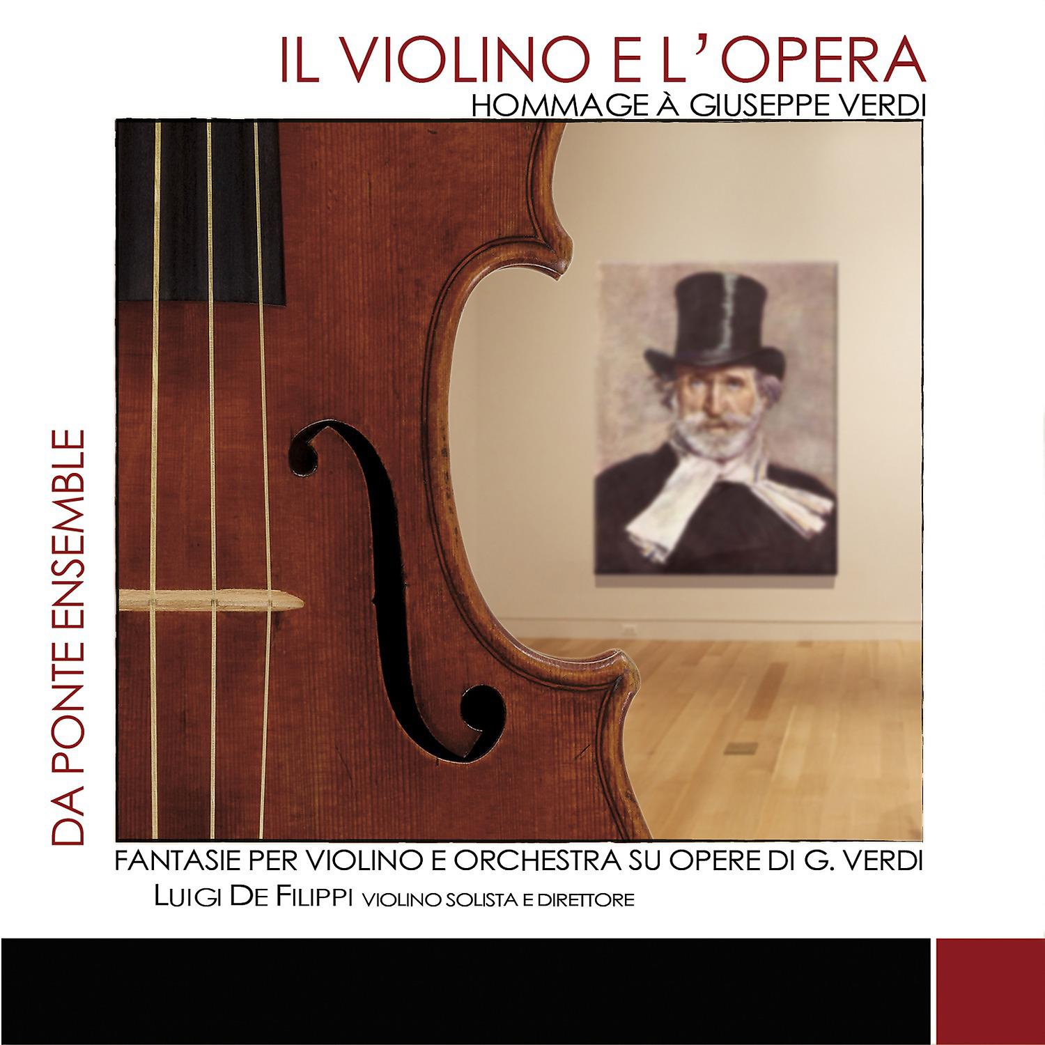 Постер альбома Il violino e l'opera - Hommage à Verdi