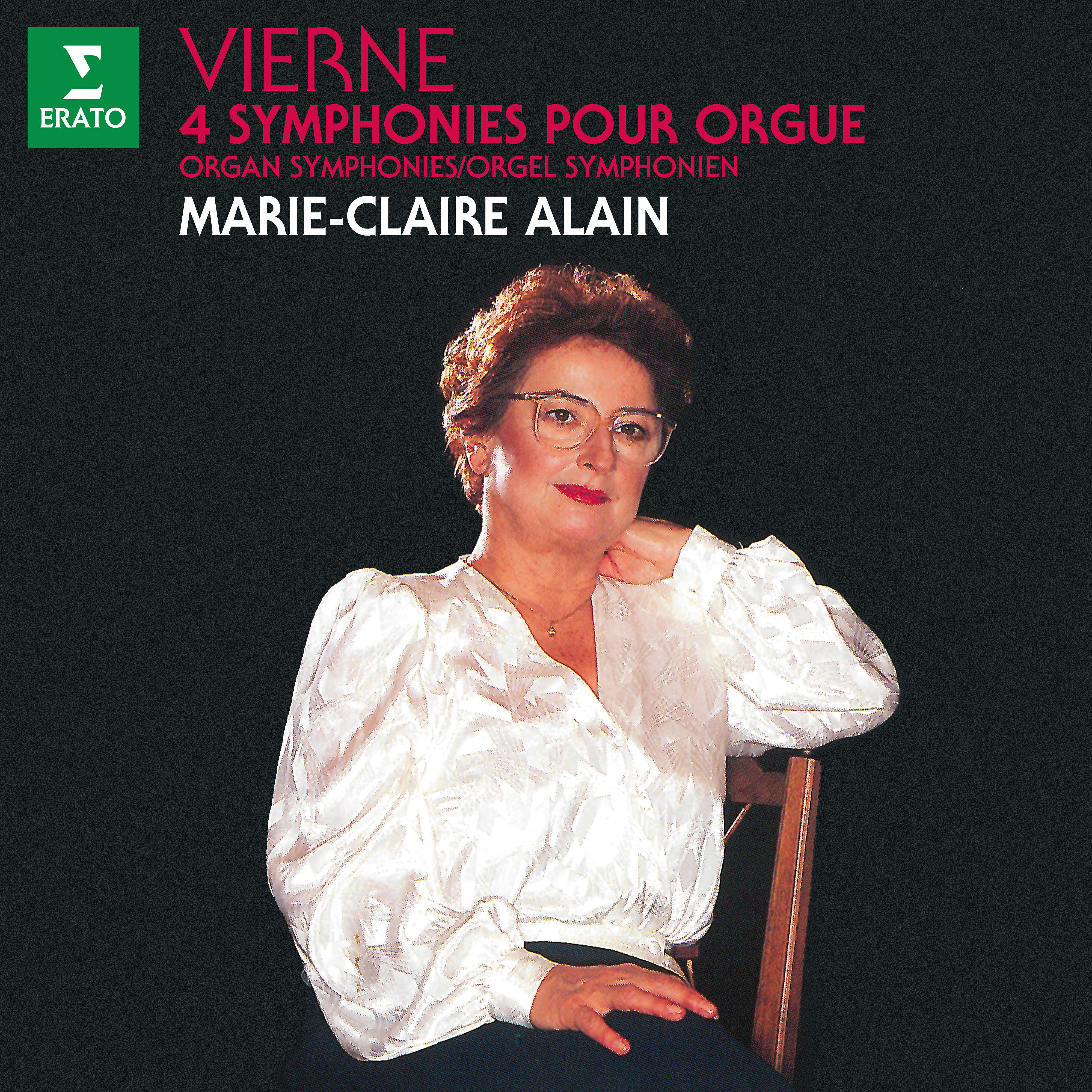 Marie-Claire Alain - Organ Symphony No. 1 in D Minor, Op. 14: III. Pastorale