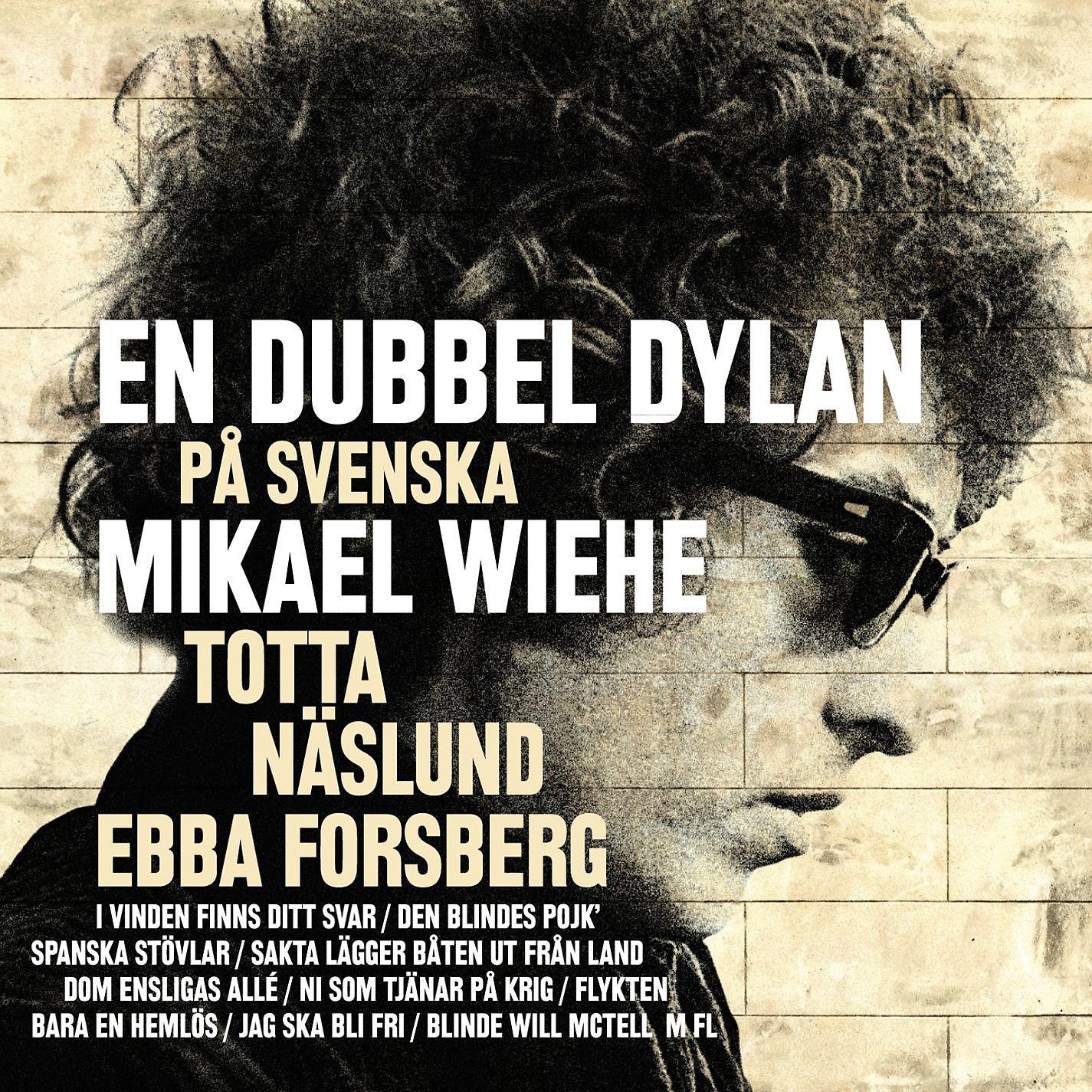Постер альбома En dubbel Dylan på svenska