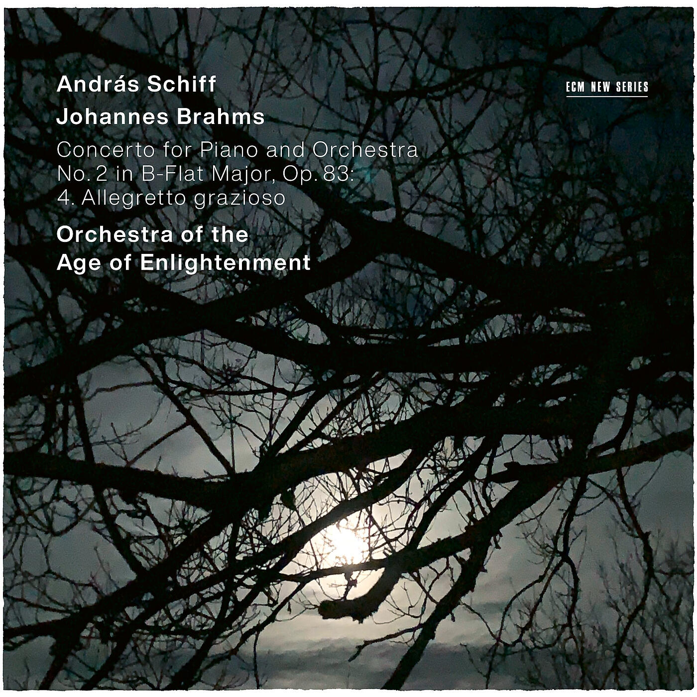 Andras Schiff - Brahms: Piano Concerto No. 2 in B Flat Major, Op. 83 - 4. Allegretto grazioso