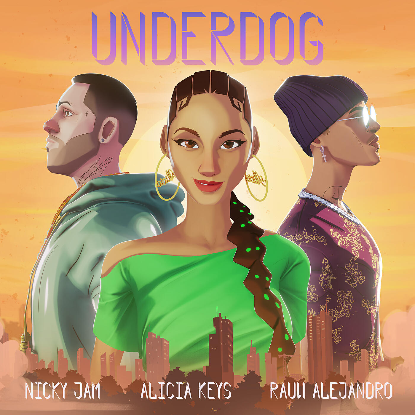 Alicia Keys - Underdog (Nicky Jam & Rauw Alejandro Remix)