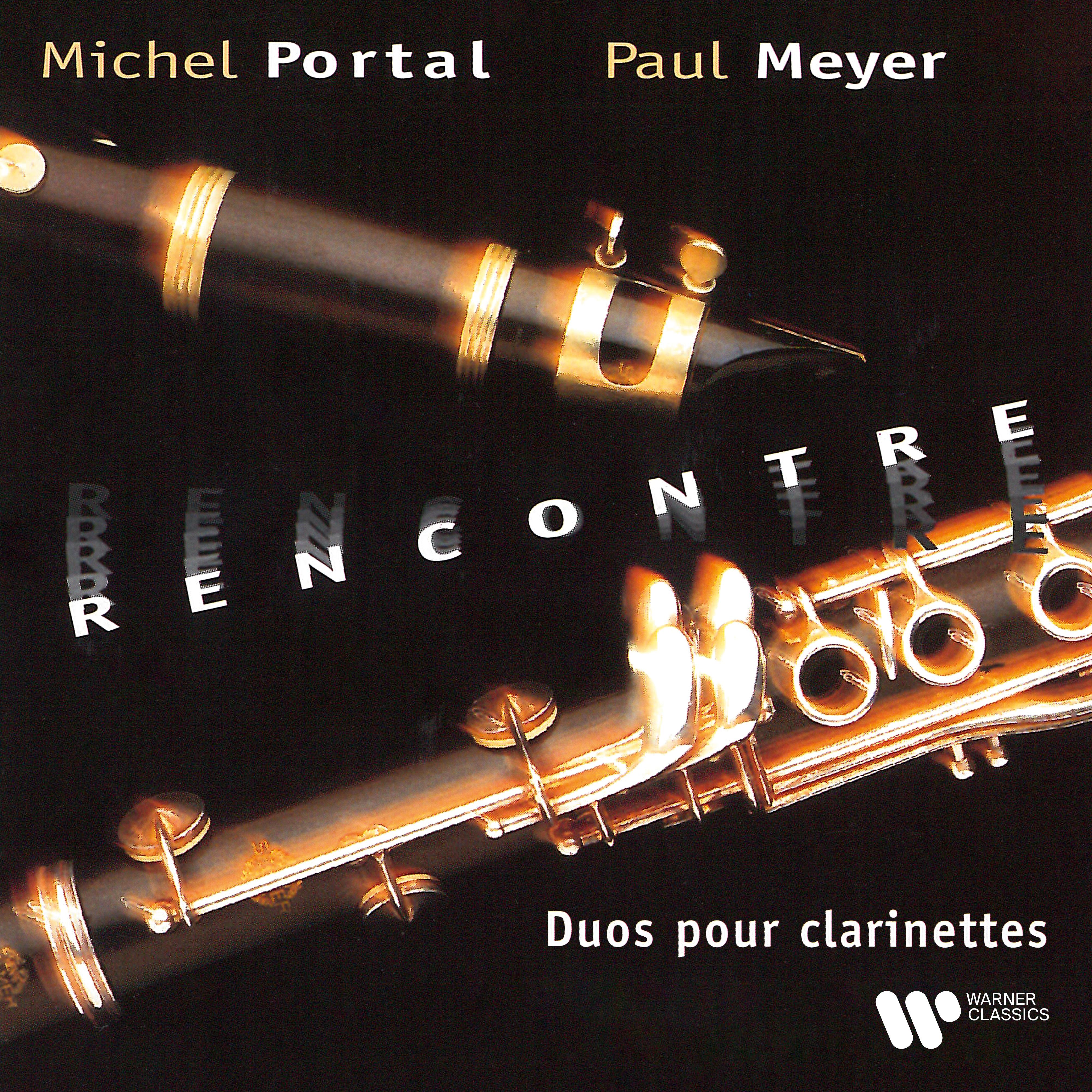 Постер альбома Rencontre. Duos pour clarinettes de Mozart, Haydn, Yost, Rousseau & CPE Bach