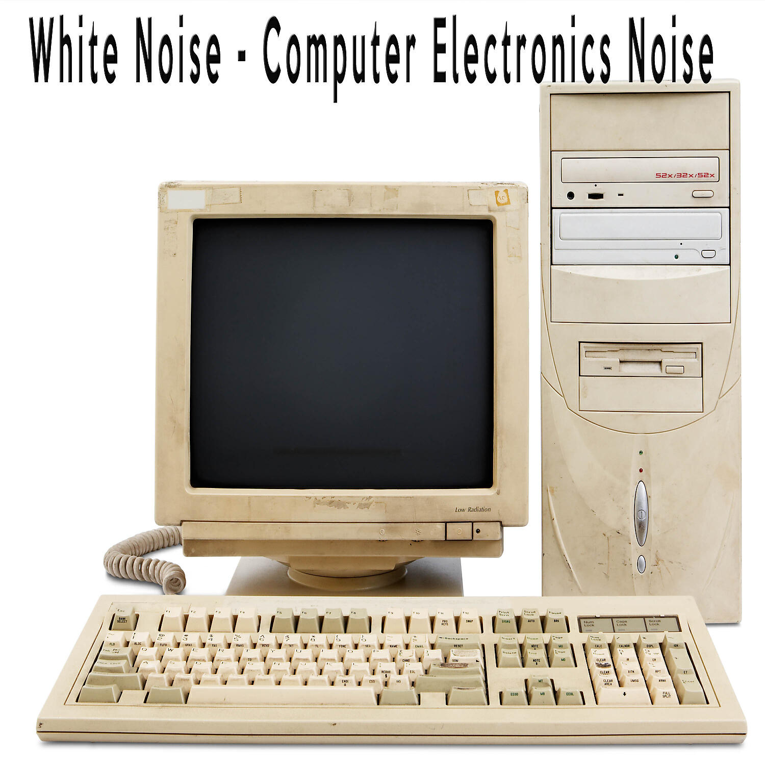 Color Noise Therapy - White Noise - Computer Electronics Noise