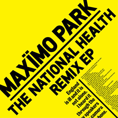 Maximo Park - The National Health (Cymbals Remix)