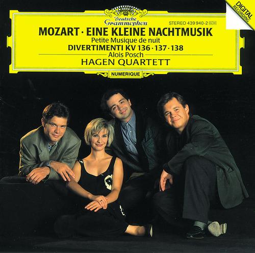 Постер альбома Mozart: Serenade No.13 in G K525 "Eine Kleine Nachtmusik"; Divertimenti