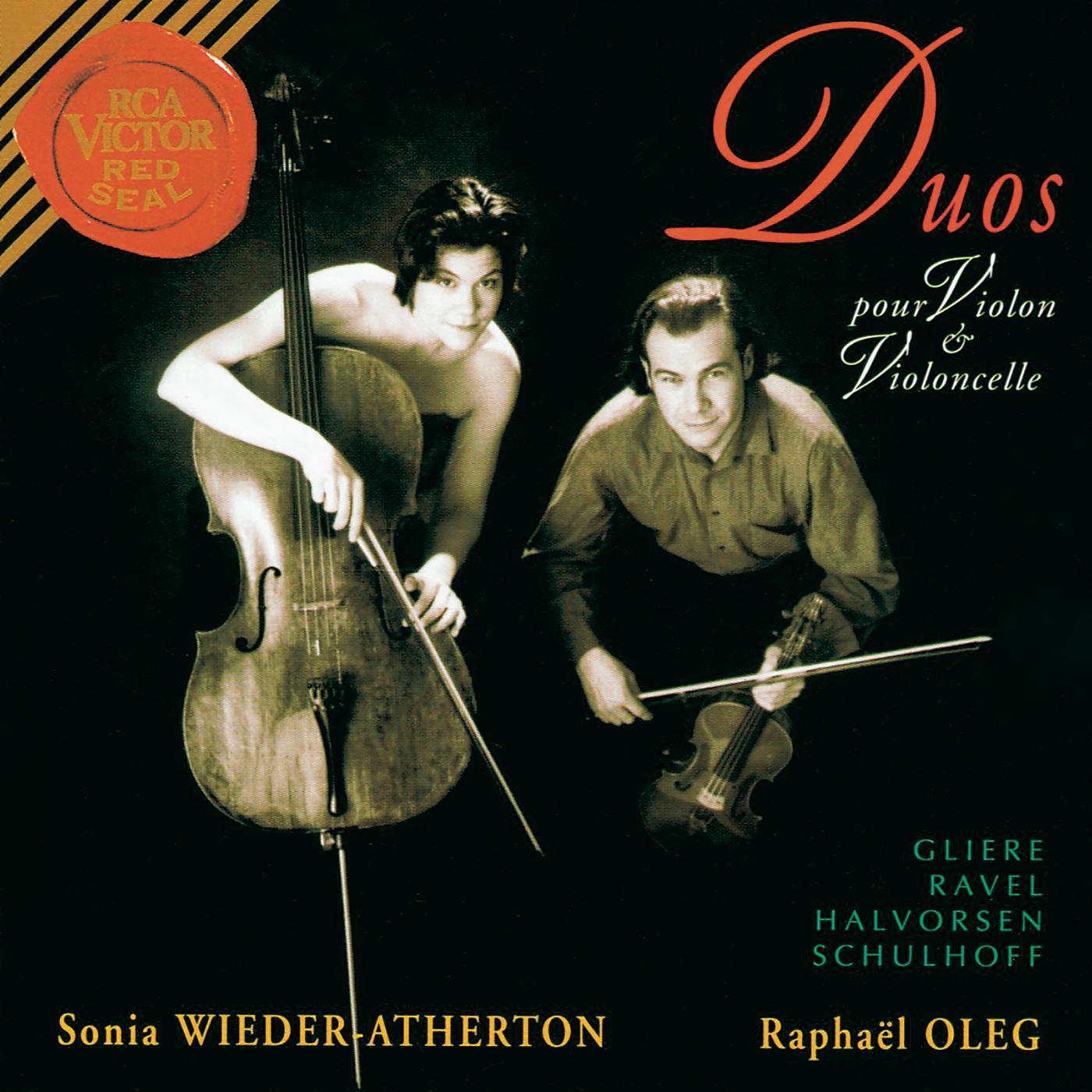Sonia Wieder-Atherton - Duo for Violin and Cello: I. Monderato